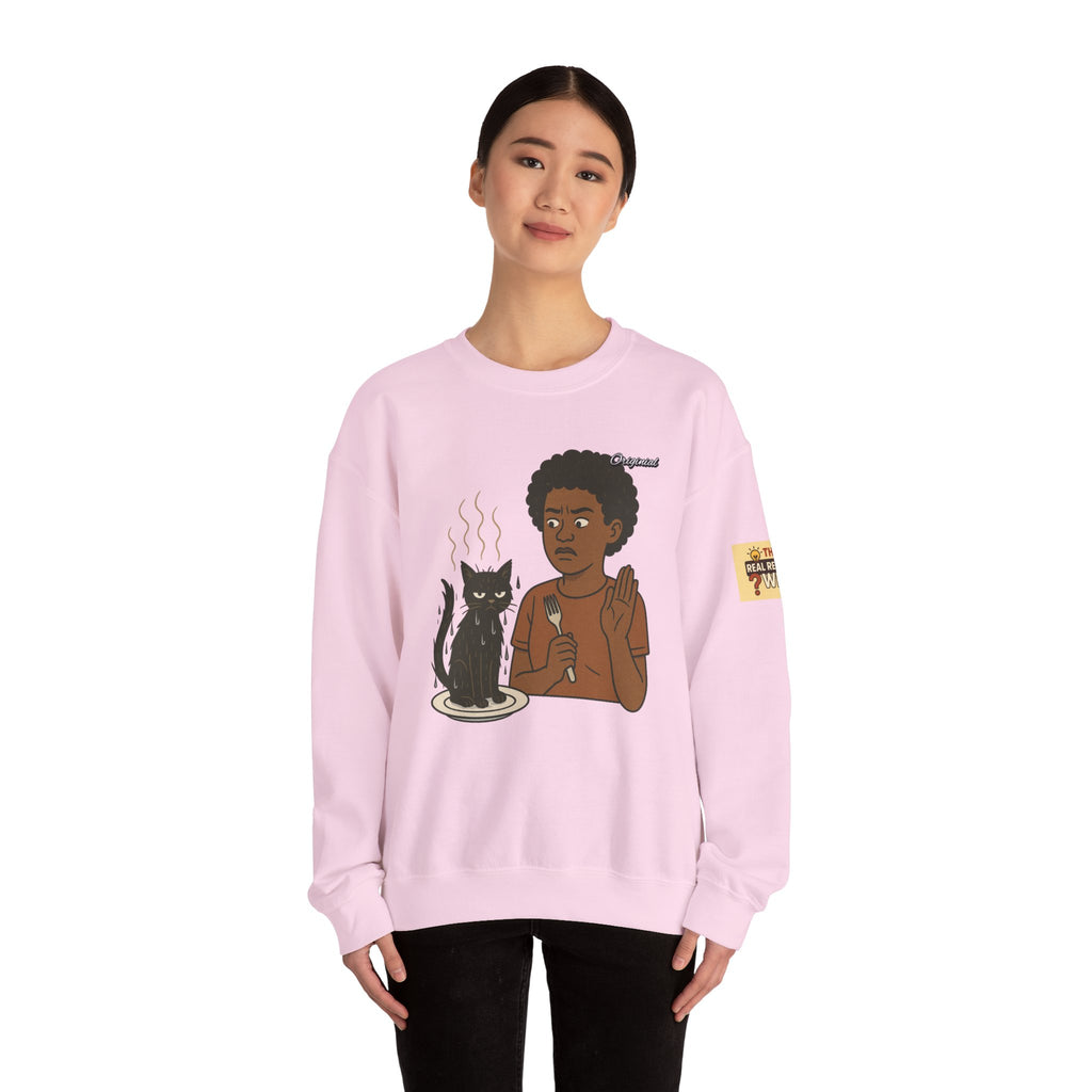 Unisex Crewneck Sweatshirt - Official Merch : the REAL reason why Kittens don't get eaten in Springfield Ohio, USA #dangerouslife