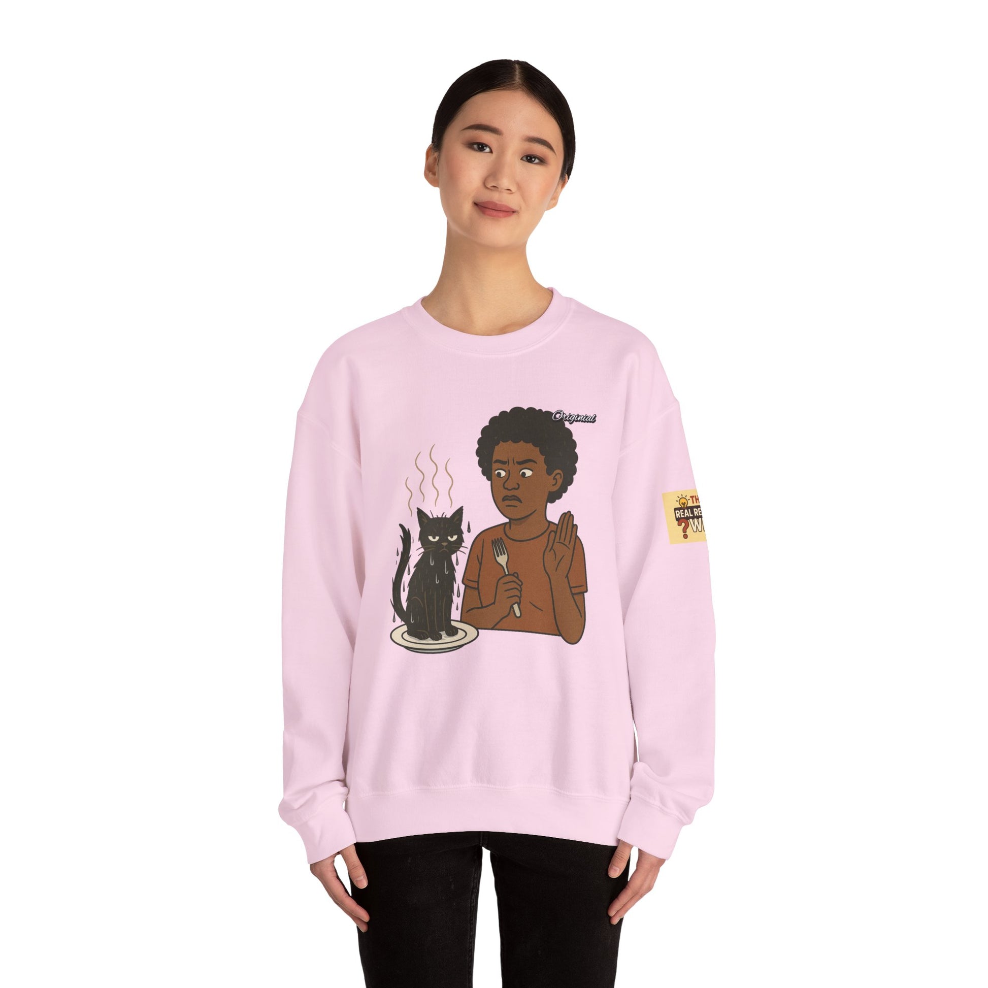 Unisex Crewneck Sweatshirt - Official Merch : the REAL reason why Kittens don't get eaten in Springfield Ohio, USA #dangerouslife