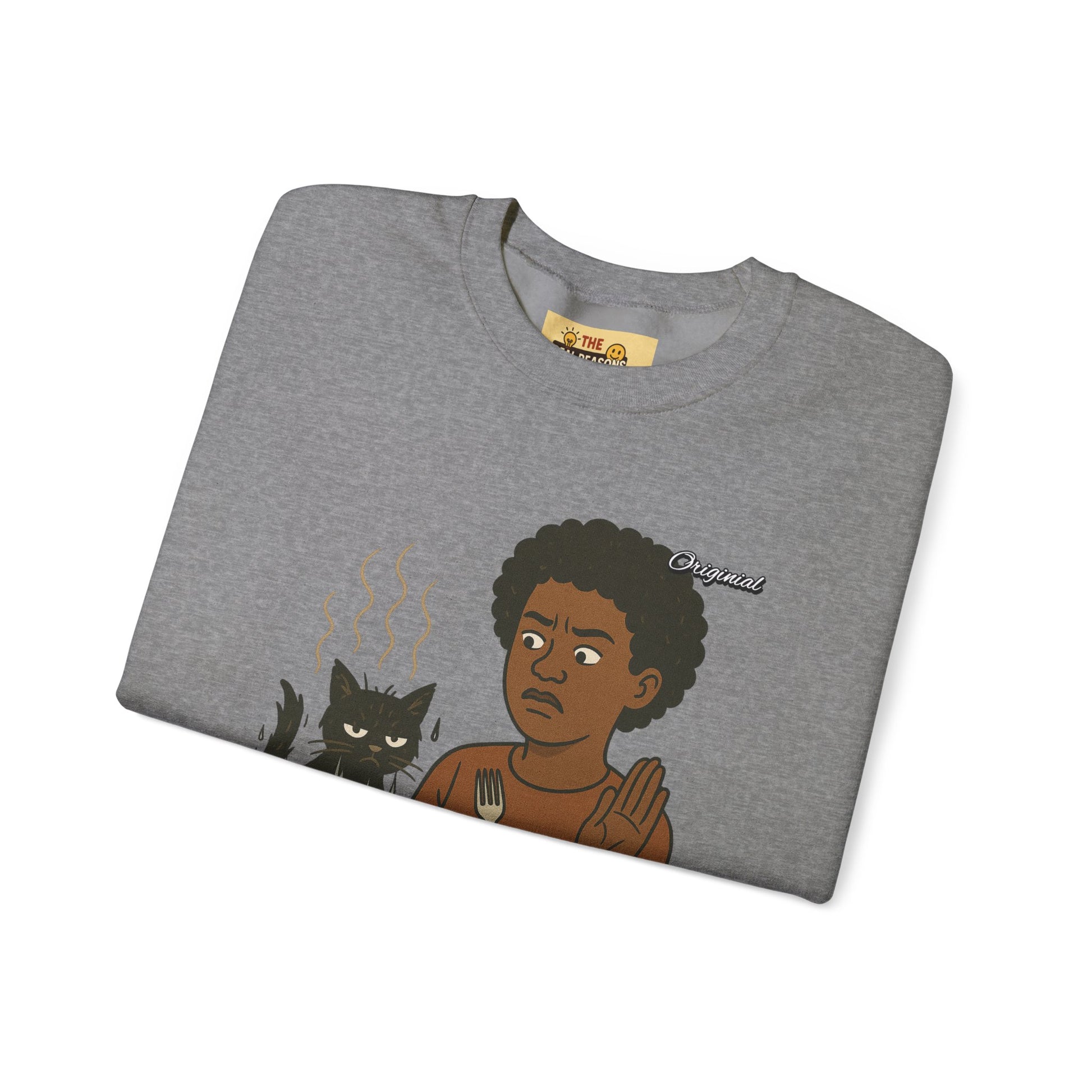 Unisex Crewneck Sweatshirt - Official Merch : the REAL reason why Kittens don't get eaten in Springfield Ohio, USA #dangerouslife