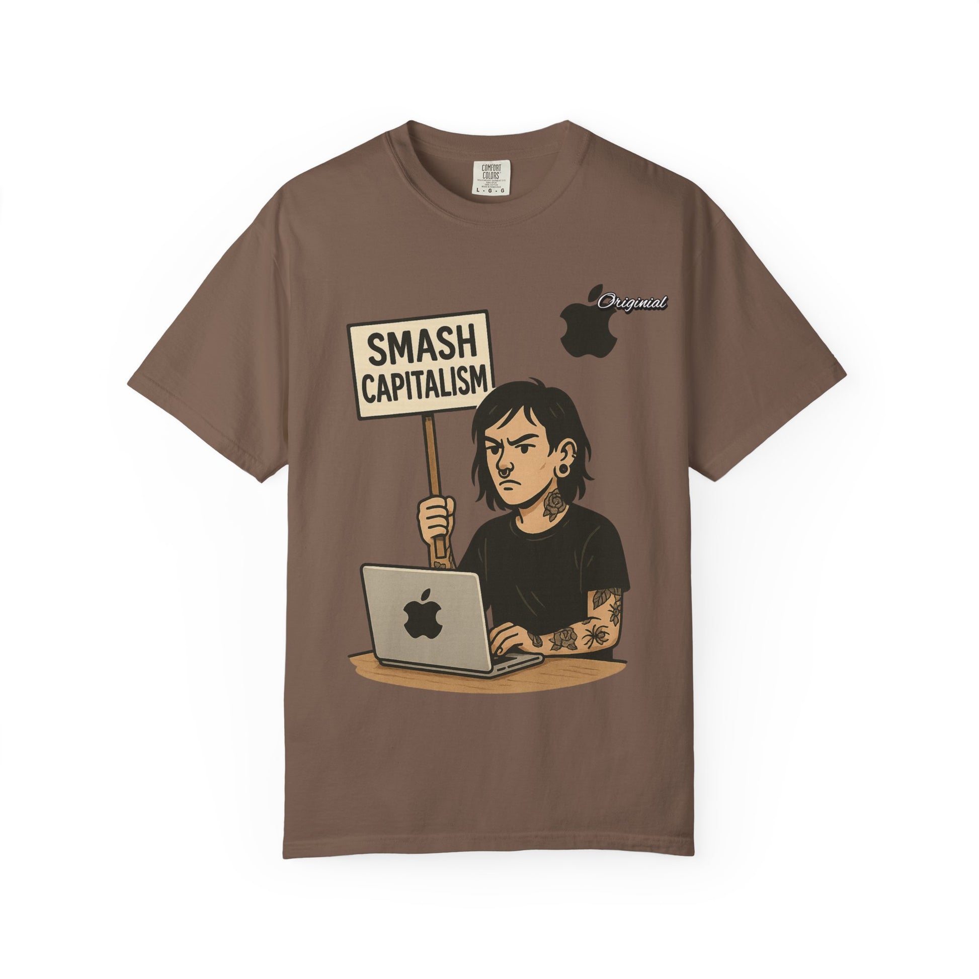 Unisex Graphic T-Shirt - Official Merch : Smash Capitalism - The Reason Why Your Hairdresser Ask for permission to touch you