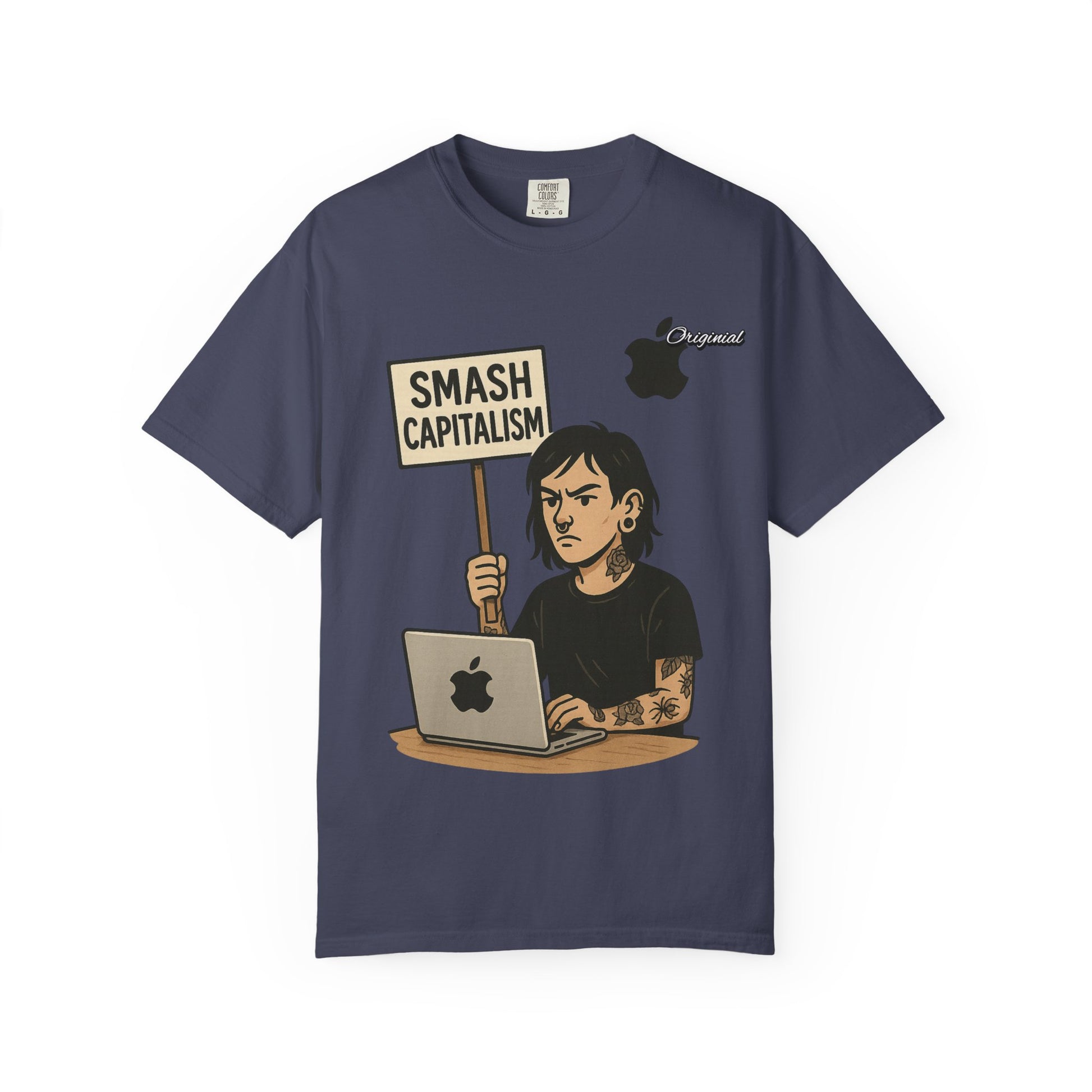 Unisex Graphic T-Shirt - Official Merch : Smash Capitalism - The Reason Why Your Hairdresser Ask for permission to touch you
