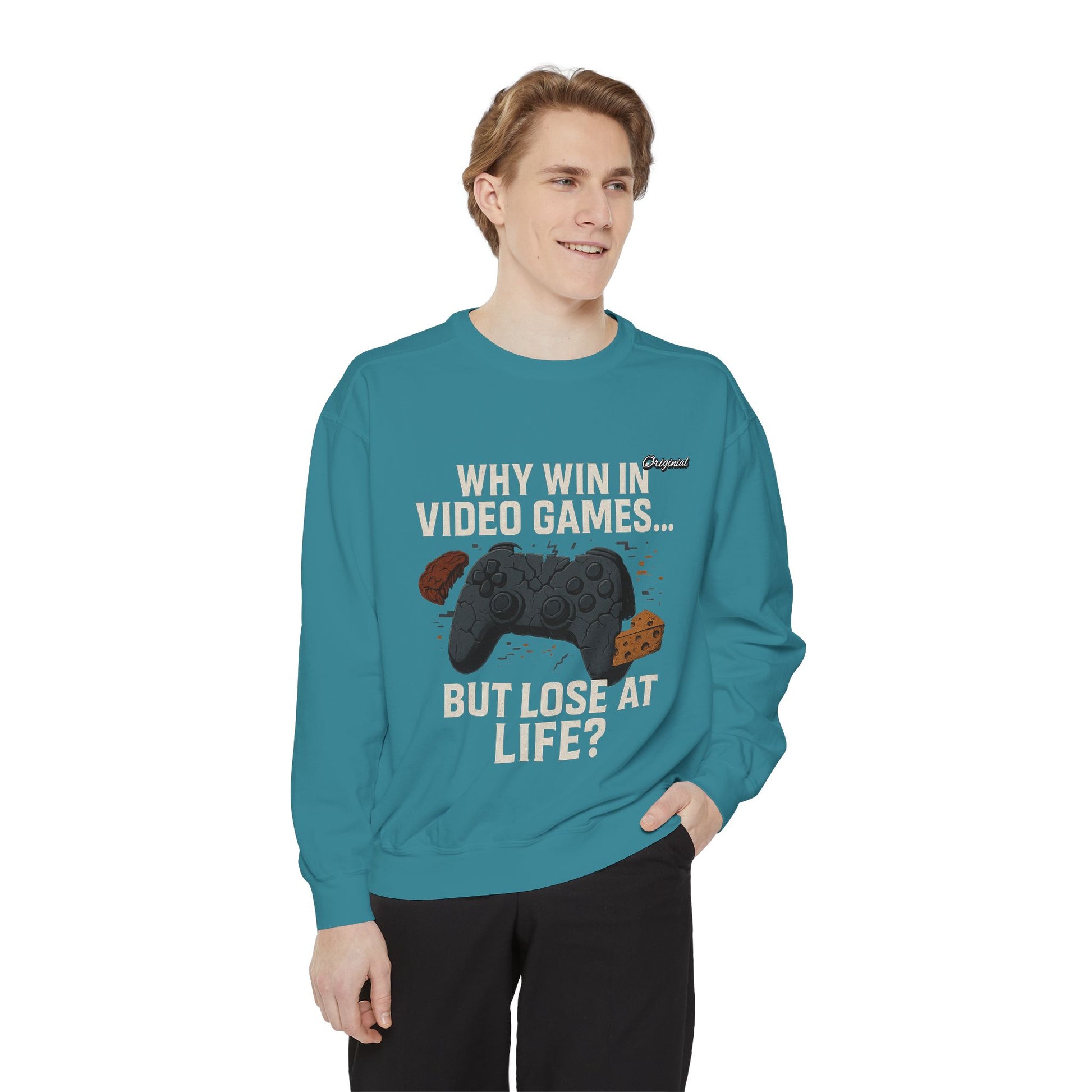 Unisex Sweatshirt - Official Merch : Why WIN at the game of life - part 1