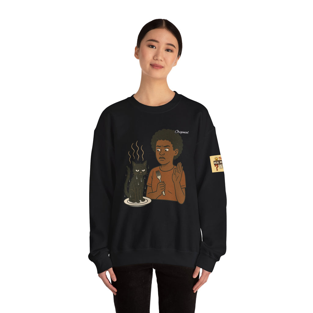 Unisex Crewneck Sweatshirt - Official Merch : the REAL reason why Kittens don't get eaten in Springfield Ohio, USA #dangerouslife