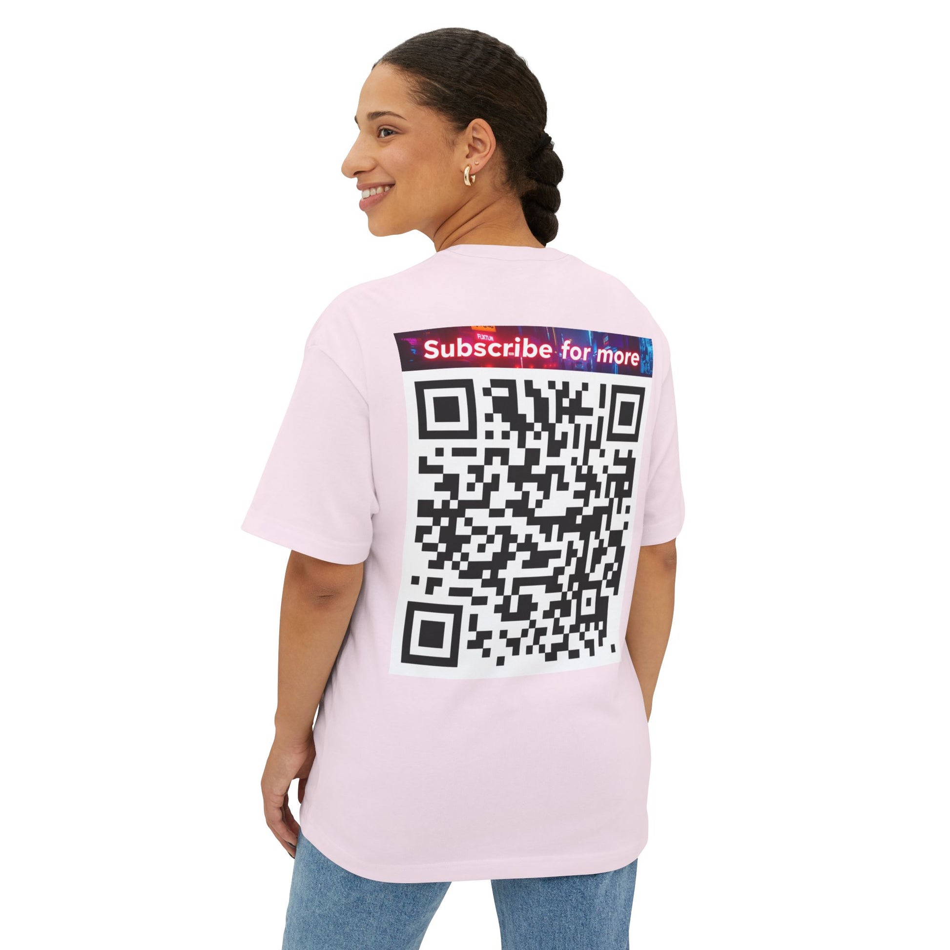 Unisex Oversized Boxy Tee - Official Merch : Ditching your phone makes you a ninja