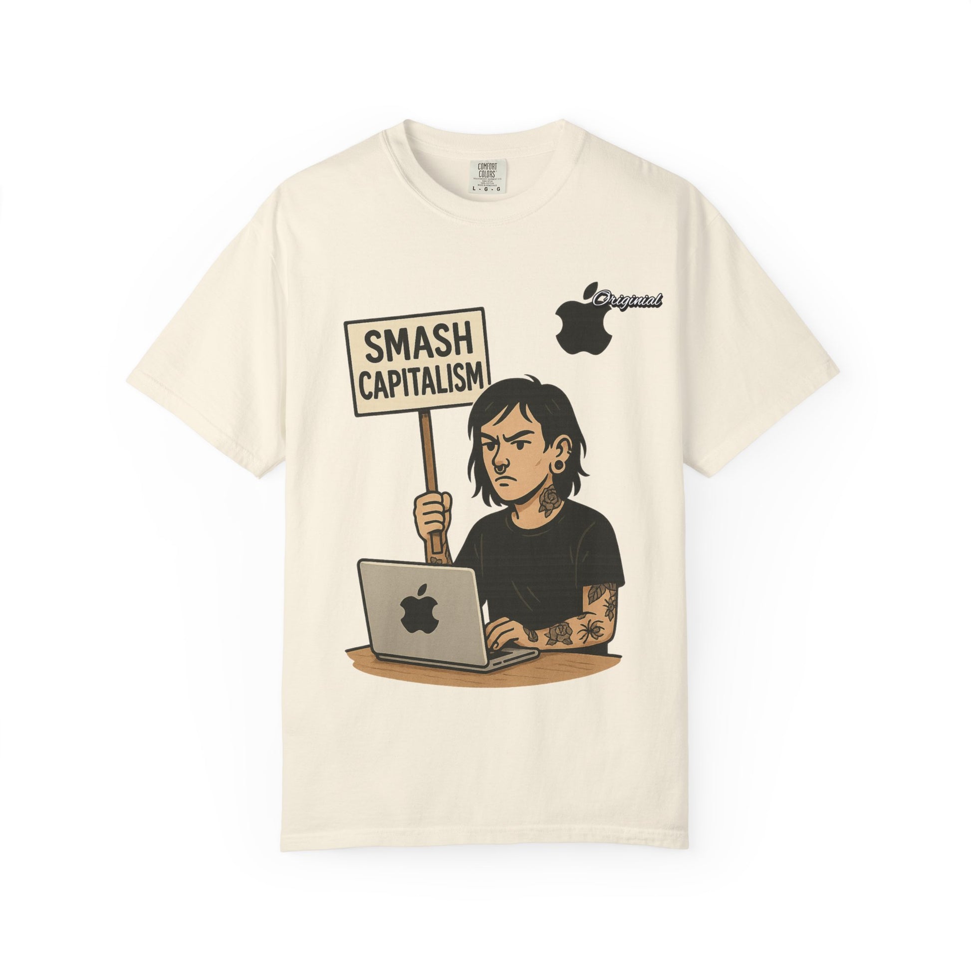 Unisex Graphic T-Shirt - Official Merch : Smash Capitalism - The Reason Why Your Hairdresser Ask for permission to touch you