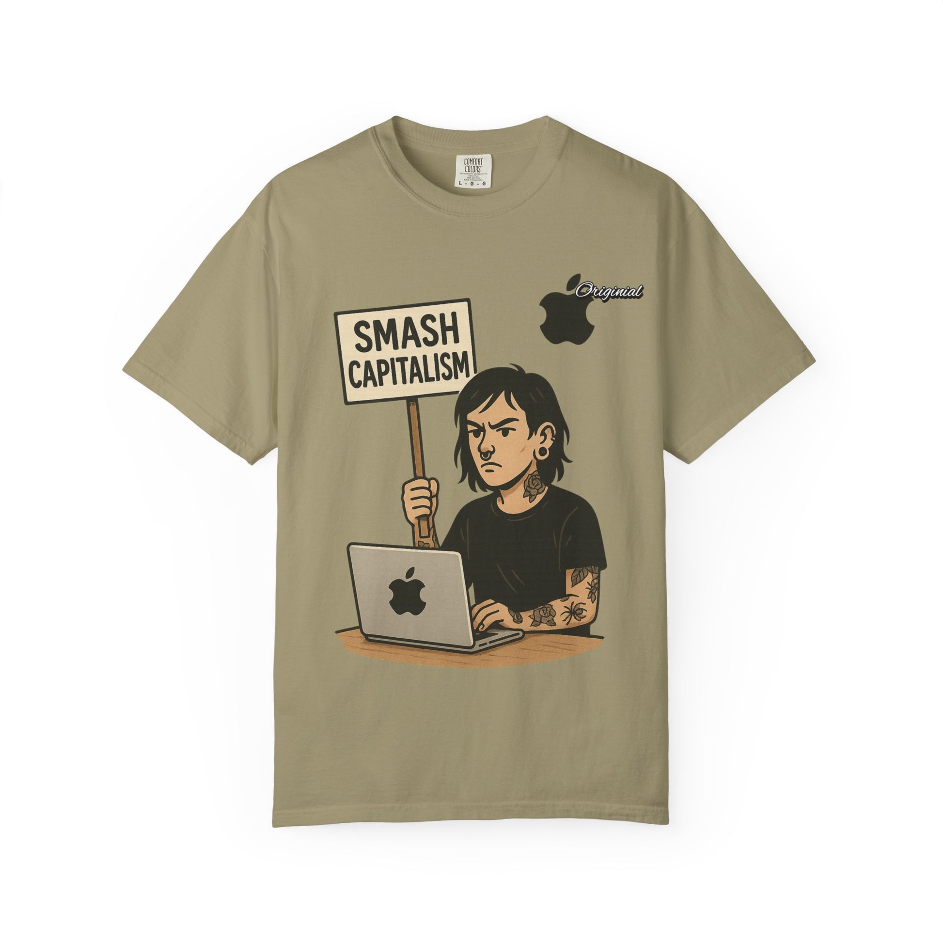 Unisex Graphic T-Shirt - Official Merch : Smash Capitalism - The Reason Why Your Hairdresser Ask for permission to touch you