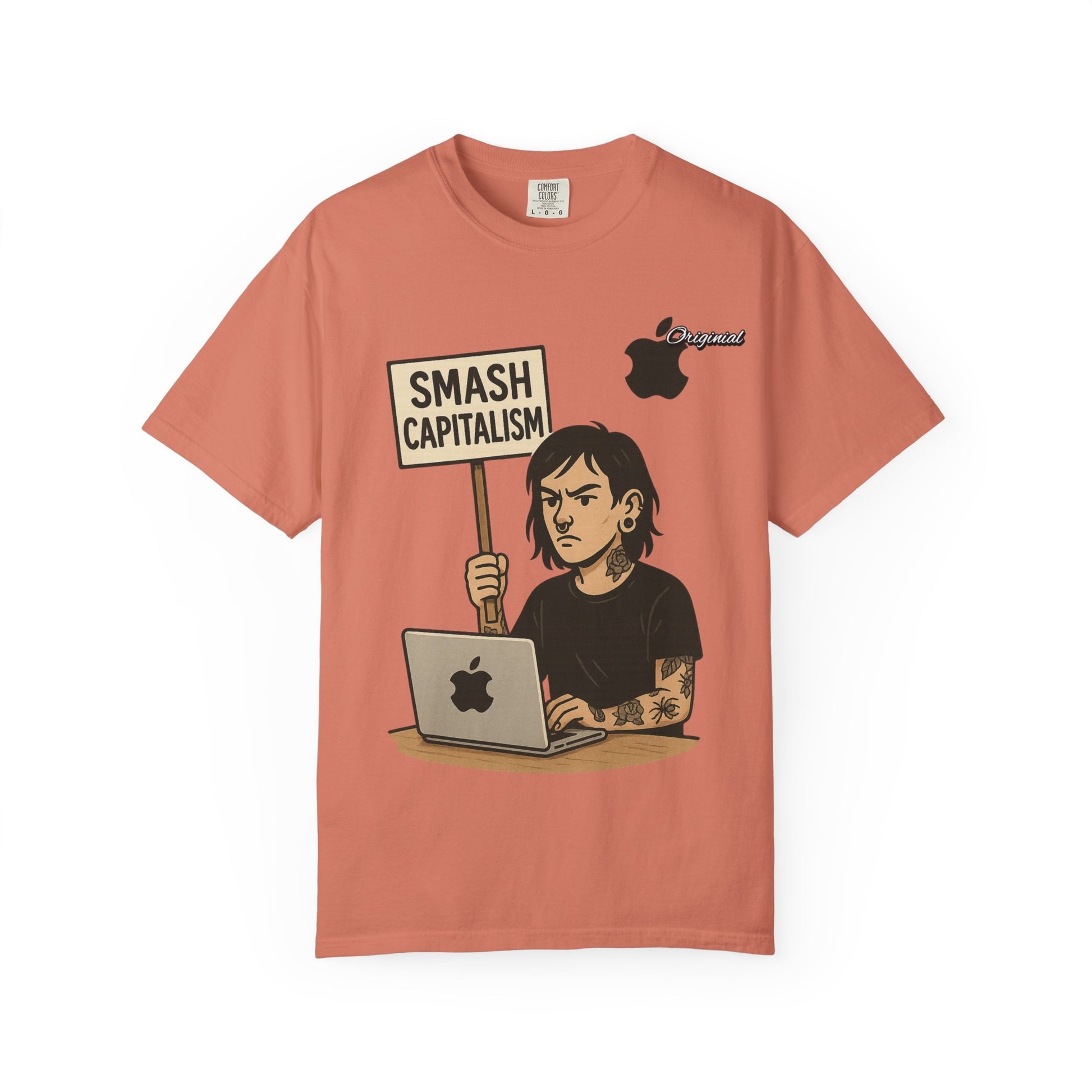 Unisex Graphic T-Shirt - Official Merch : Smash Capitalism - The Reason Why Your Hairdresser Ask for permission to touch you