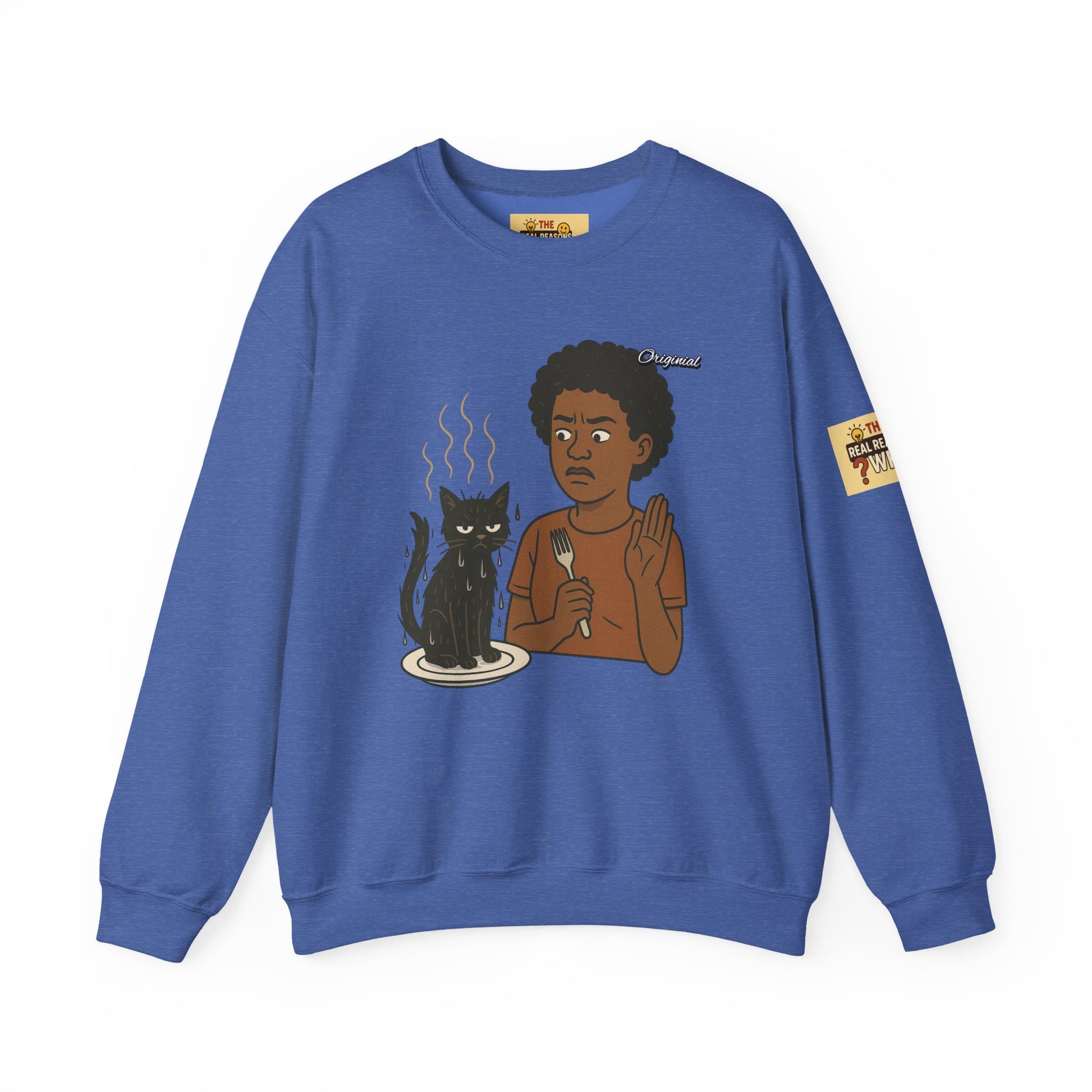 Unisex Crewneck Sweatshirt - Official Merch : the REAL reason why Kittens don't get eaten in Springfield Ohio, USA #dangerouslife