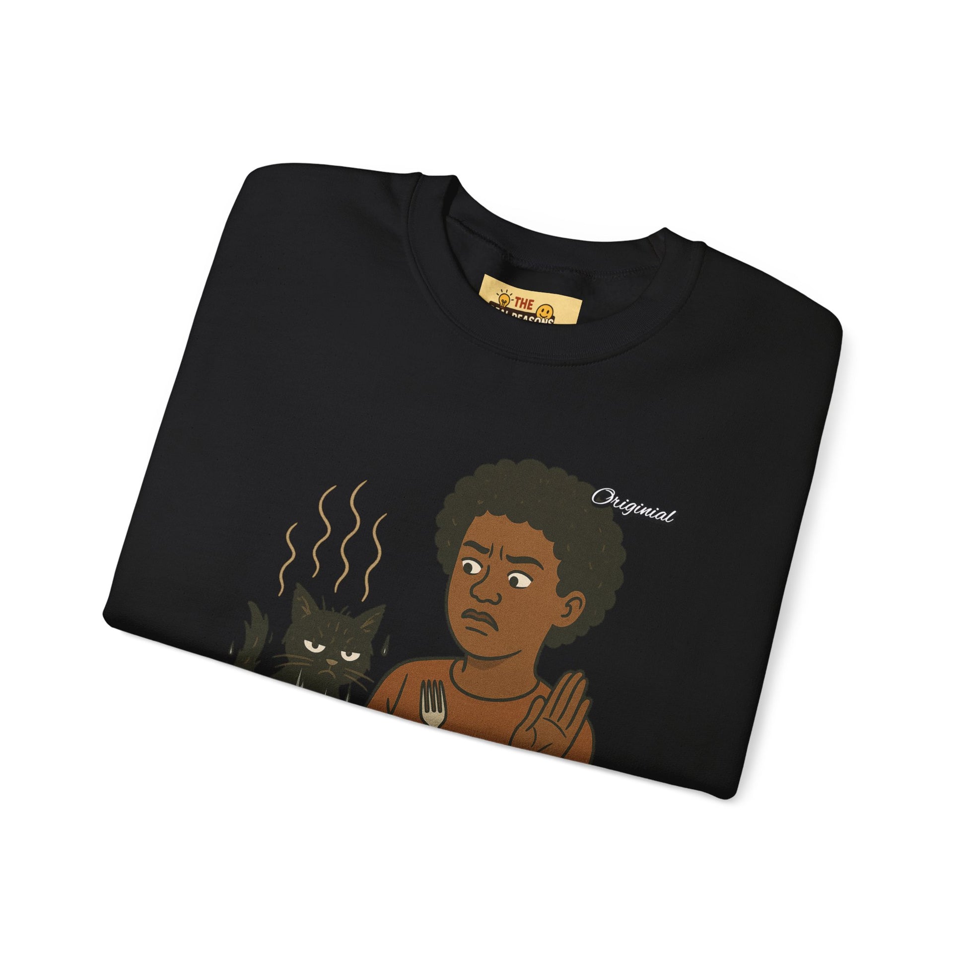 Unisex Crewneck Sweatshirt - Official Merch : the REAL reason why Kittens don't get eaten in Springfield Ohio, USA #dangerouslife