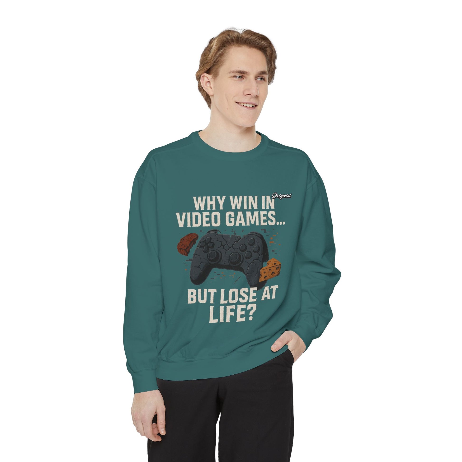 Unisex Sweatshirt - Official Merch : Why WIN at the game of life - part 1