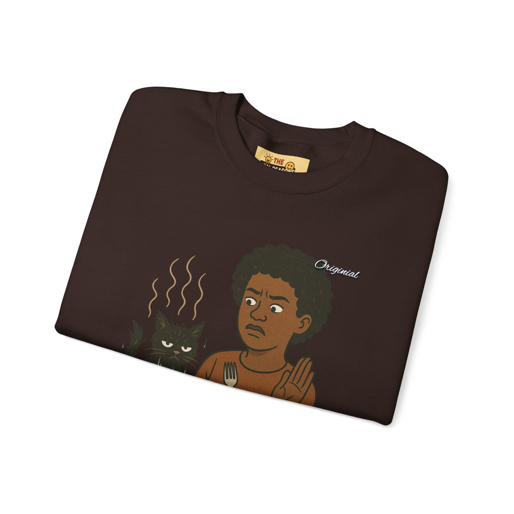 Unisex Crewneck Sweatshirt - Official Merch : the REAL reason why Kittens don't get eaten in Springfield Ohio, USA #dangerouslife