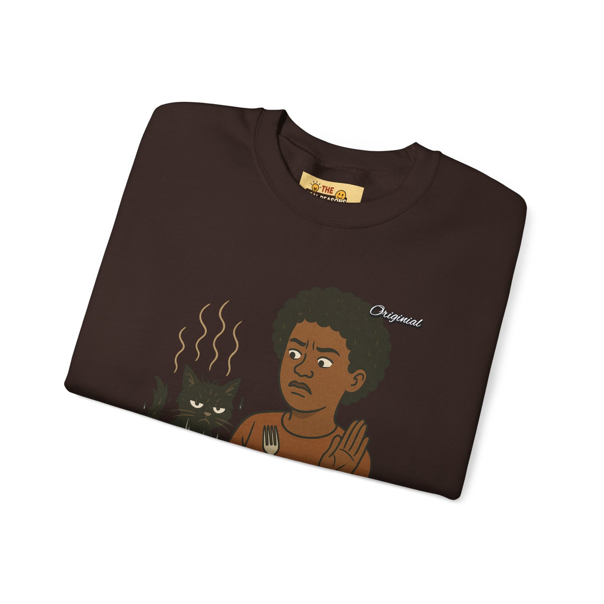 Unisex Crewneck Sweatshirt - Official Merch : the REAL reason why Kittens don't get eaten in Springfield Ohio, USA #dangerouslife