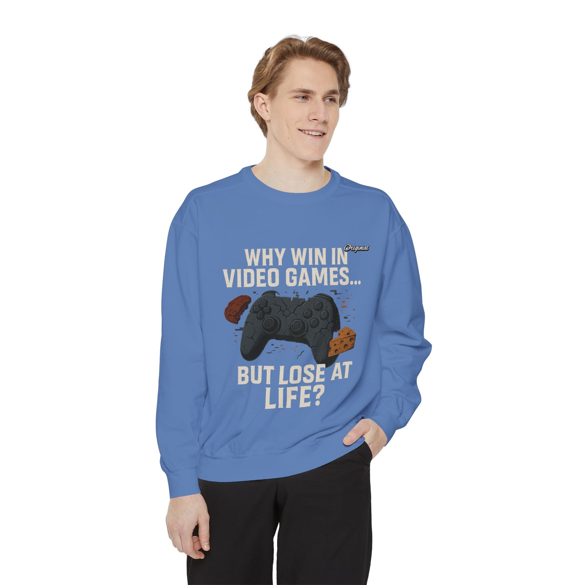 Unisex Sweatshirt - Official Merch : Why WIN at the game of life - part 1