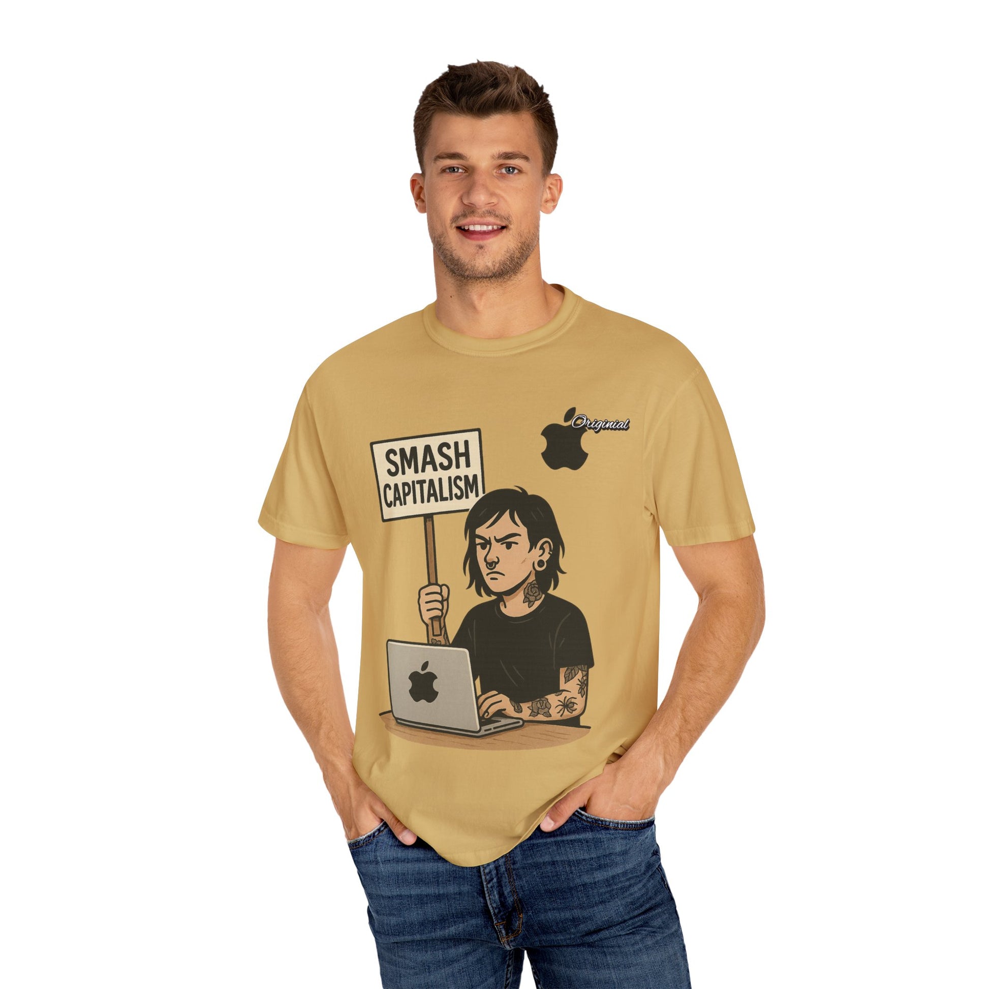 Unisex Graphic T-Shirt - Official Merch : Smash Capitalism - The Reason Why Your Hairdresser Ask for permission to touch you