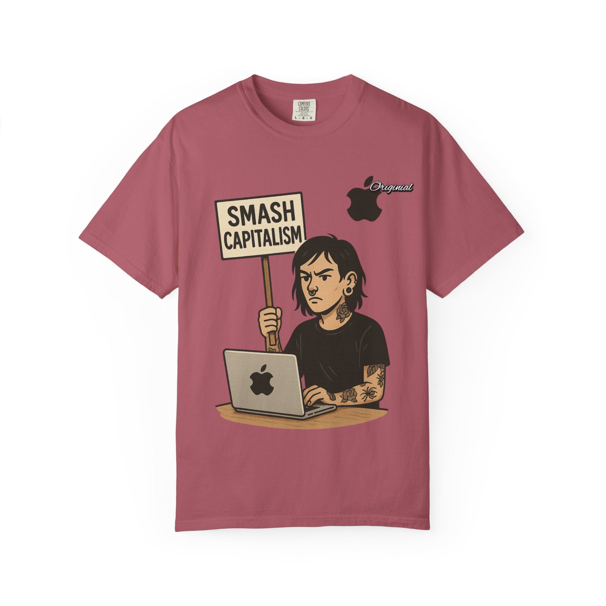 Unisex Graphic T-Shirt - Official Merch : Smash Capitalism - The Reason Why Your Hairdresser Ask for permission to touch you