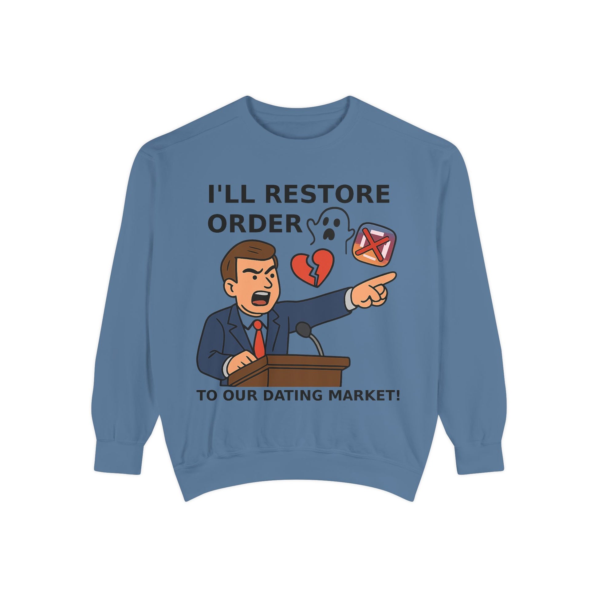 Unisex Sweatshirt - Official Merch : When I get Elected, I promise to END H**flation
