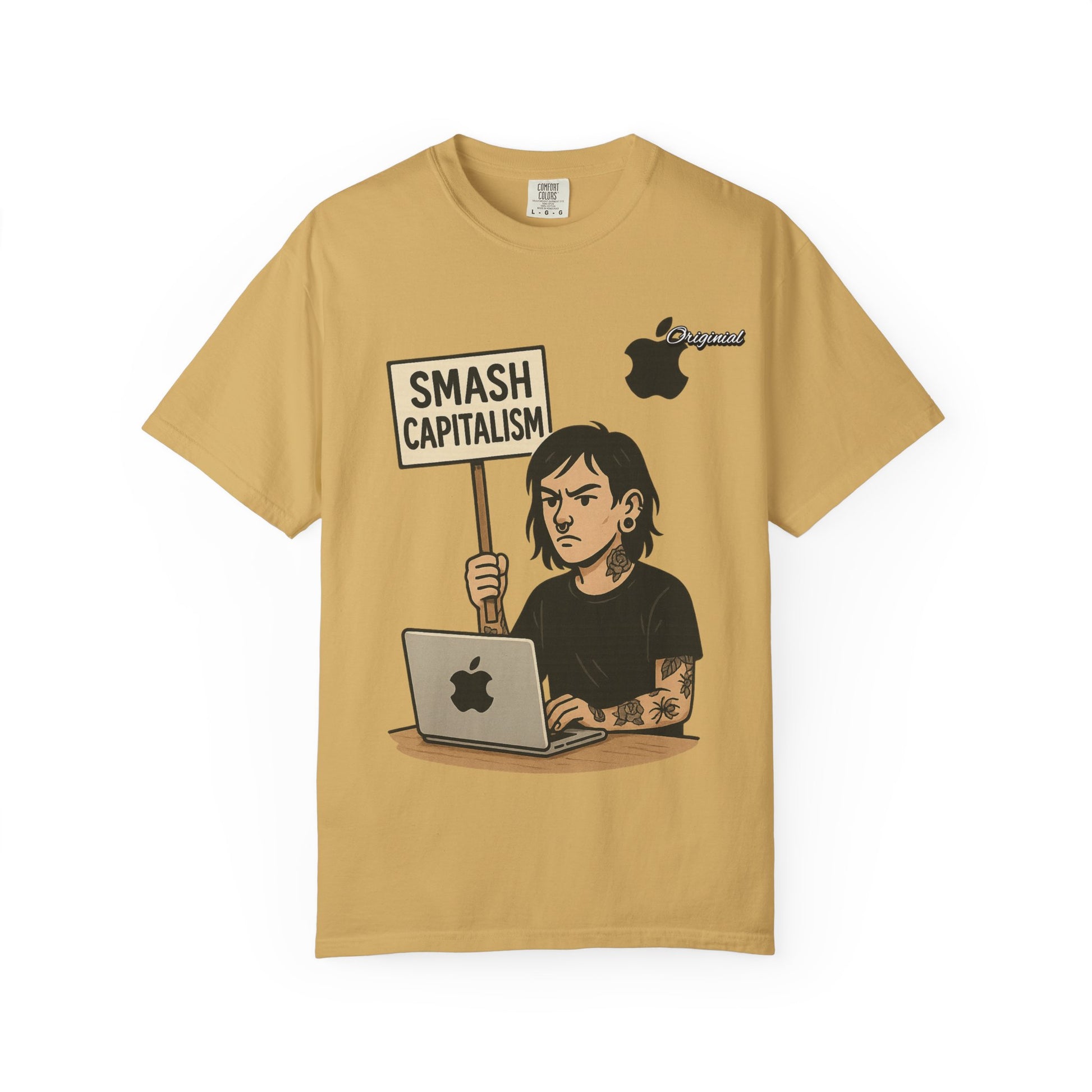 Unisex Graphic T-Shirt - Official Merch : Smash Capitalism - The Reason Why Your Hairdresser Ask for permission to touch you
