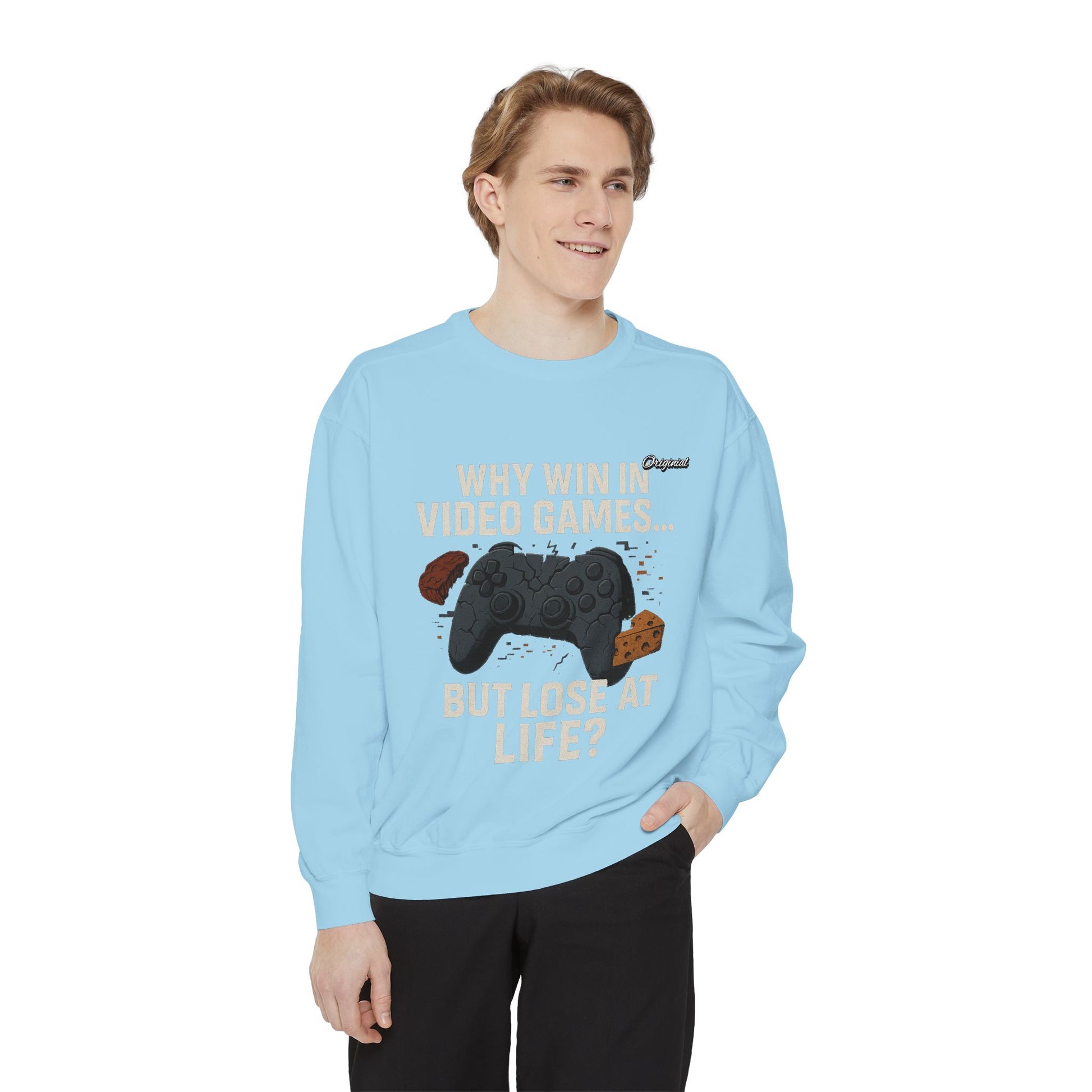 Unisex Sweatshirt - Official Merch : Why WIN at the game of life - part 1