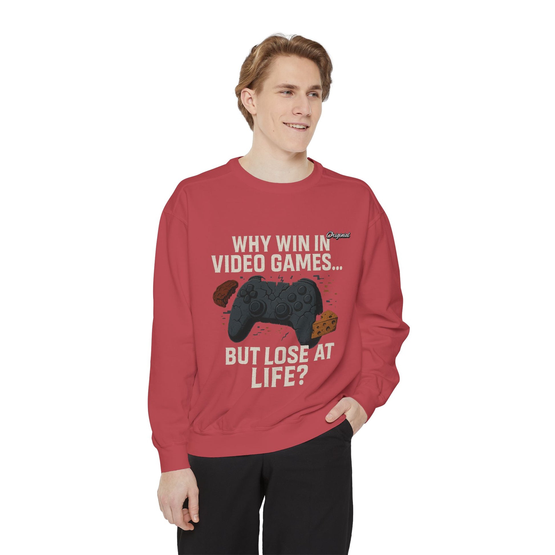 Unisex Sweatshirt - Official Merch : Why WIN at the game of life - part 1