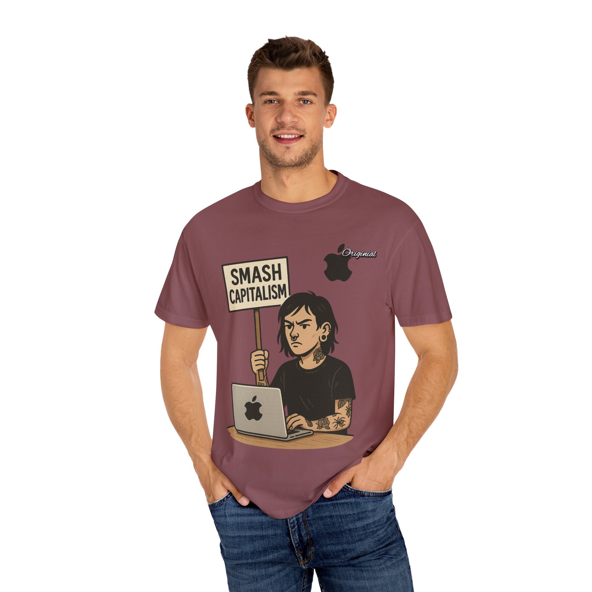 Unisex Graphic T-Shirt - Official Merch : Smash Capitalism - The Reason Why Your Hairdresser Ask for permission to touch you