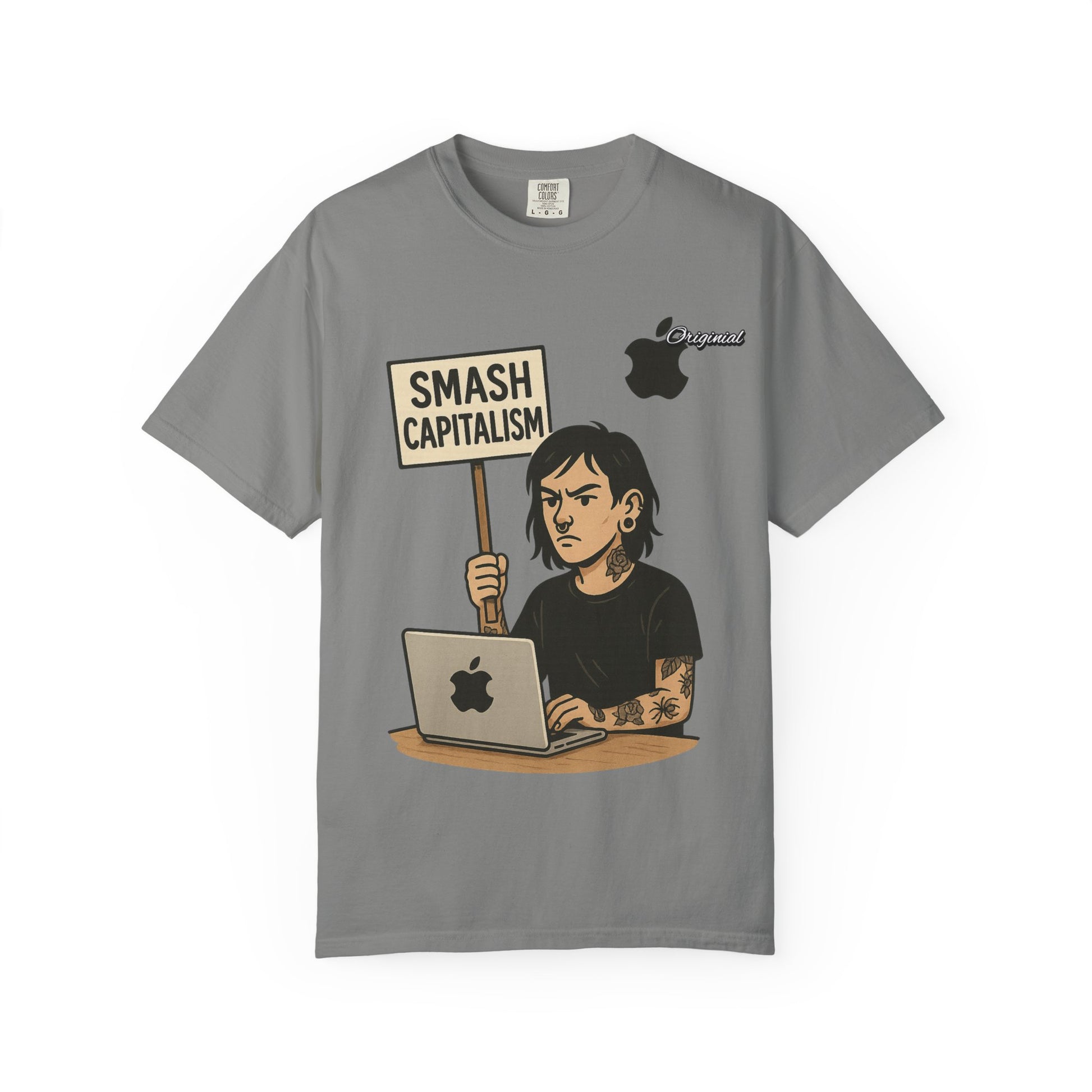 Unisex Graphic T-Shirt - Official Merch : Smash Capitalism - The Reason Why Your Hairdresser Ask for permission to touch you