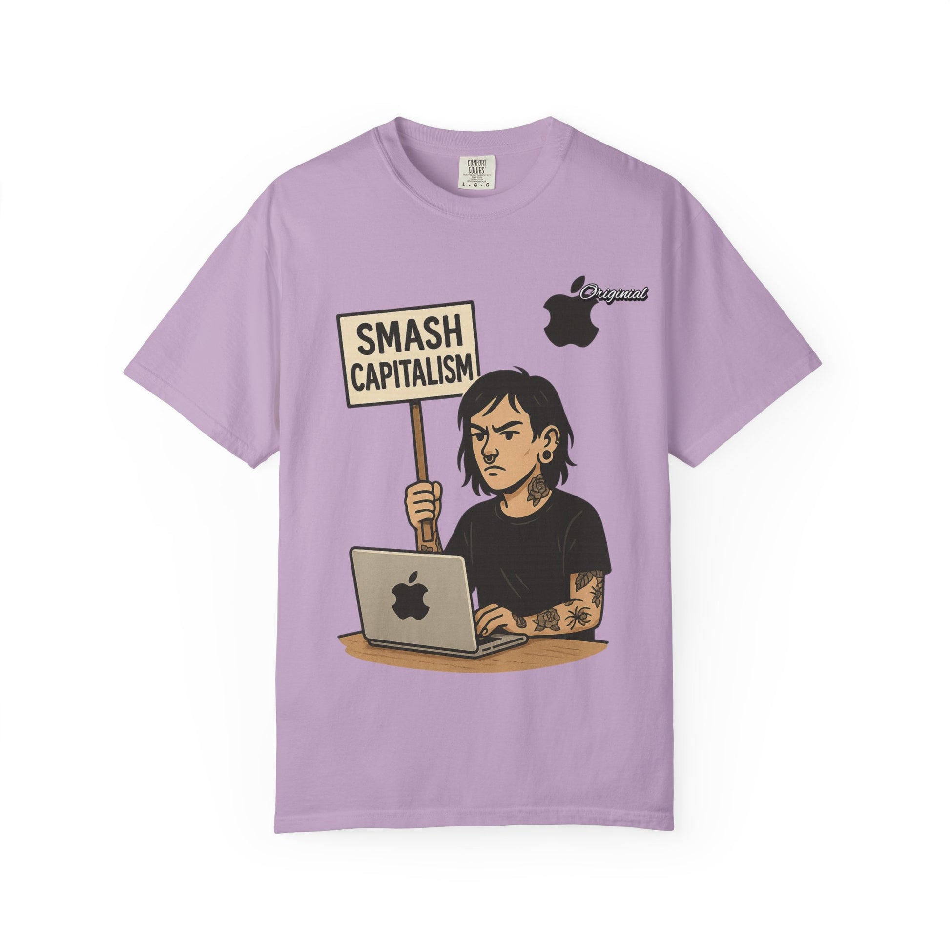 Unisex Graphic T-Shirt - Official Merch : Smash Capitalism - The Reason Why Your Hairdresser Ask for permission to touch you