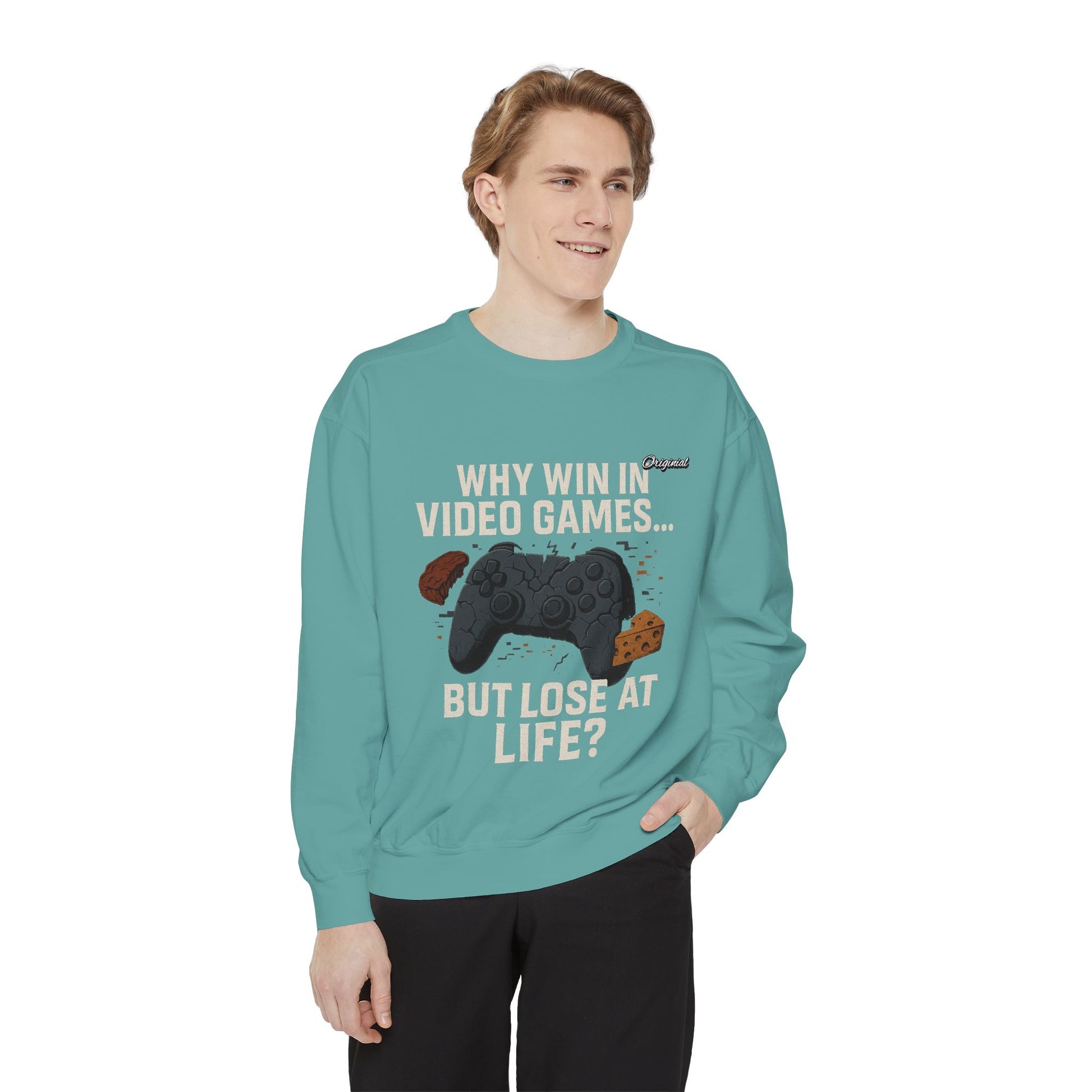 Unisex Sweatshirt - Official Merch : Why WIN at the game of life - part 1