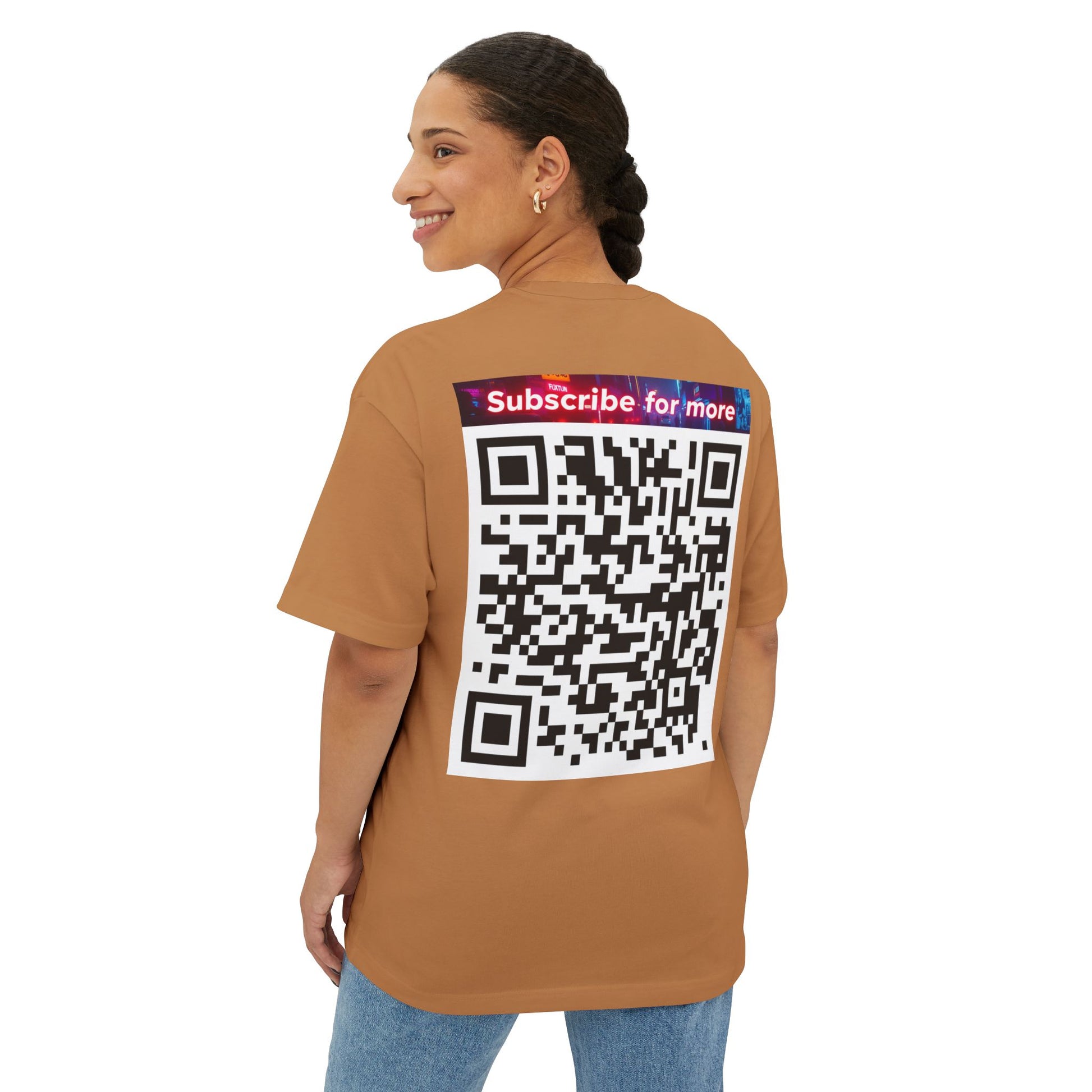 Unisex Oversized Boxy Tee - Official Merch : Ditching your phone makes you a ninja