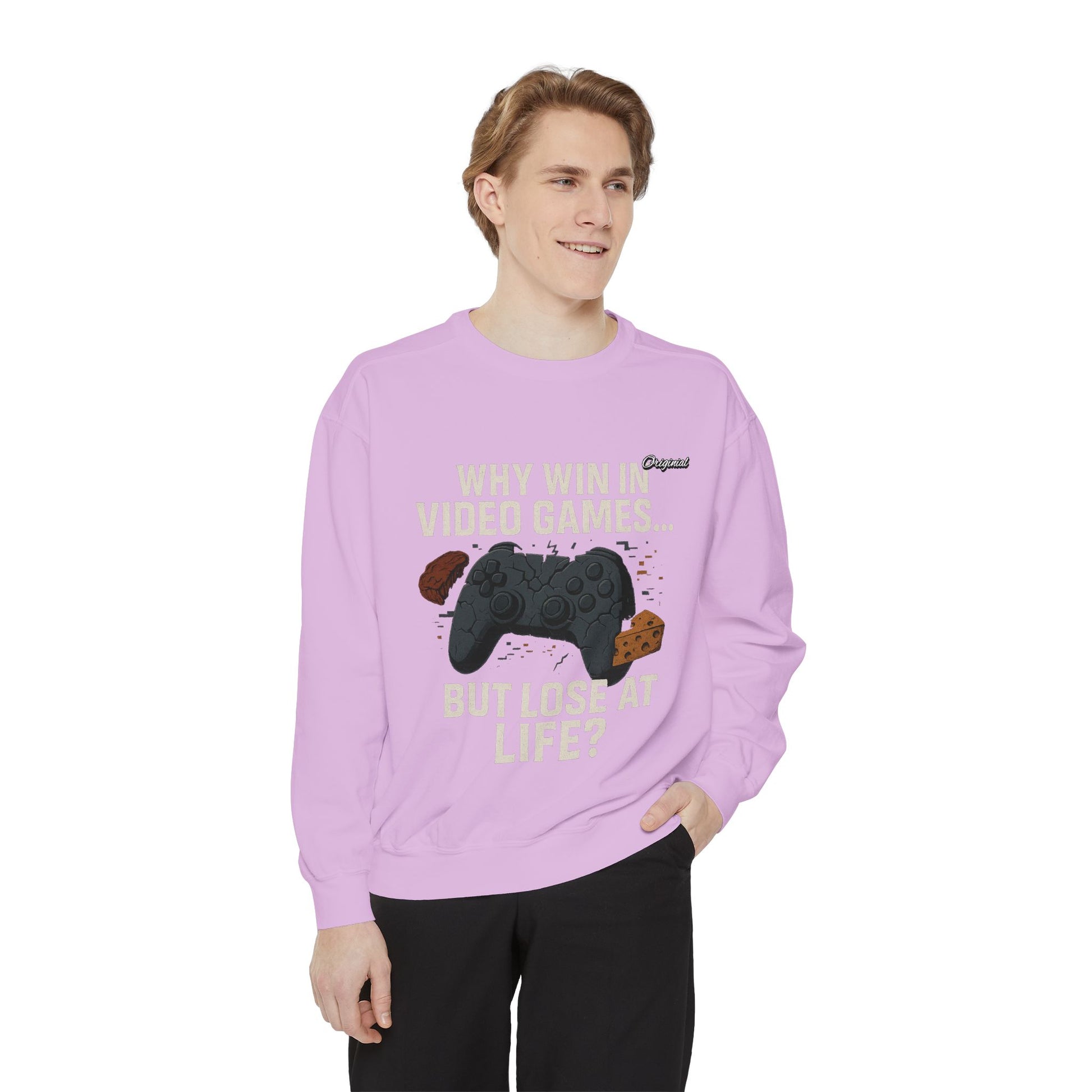 Unisex Sweatshirt - Official Merch : Why WIN at the game of life - part 1