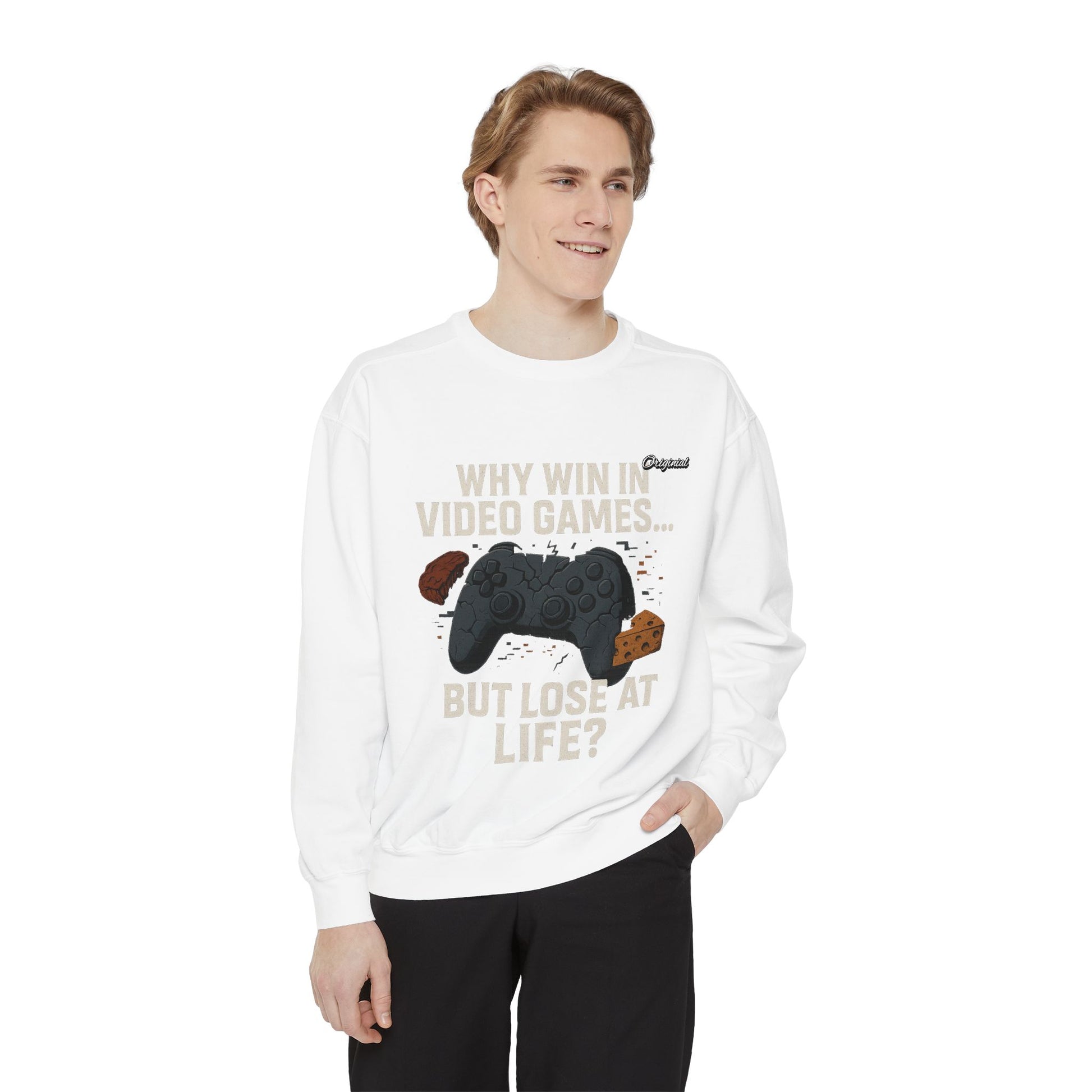 Unisex Sweatshirt - Official Merch : Why WIN at the game of life - part 1
