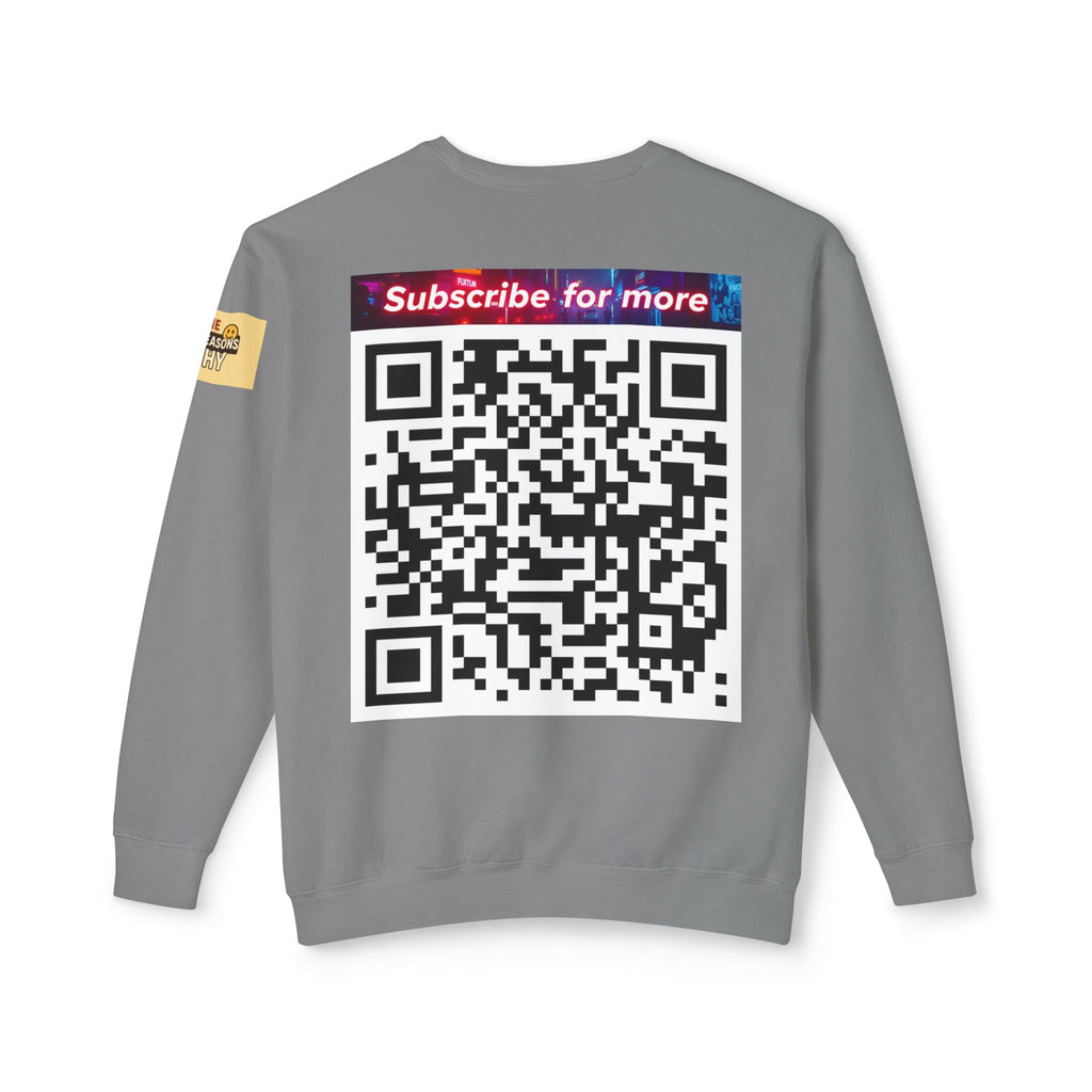 Unisex Lightweight Crewneck Sweatshirt - Official Merch : Mommy Issues - The Reason Why MEN have mommy issues
