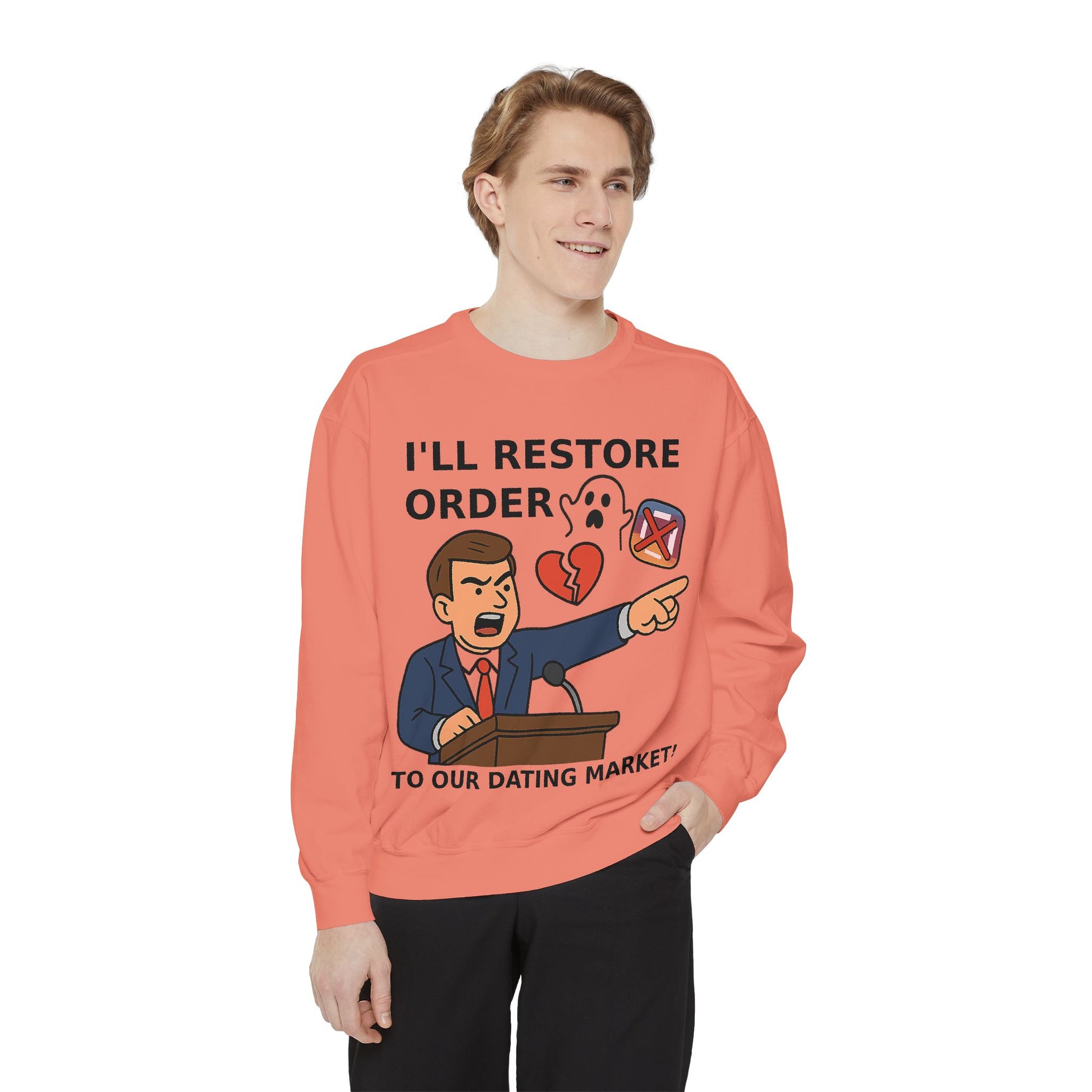 Unisex Sweatshirt - Official Merch : When I get Elected, I promise to END H**flation
