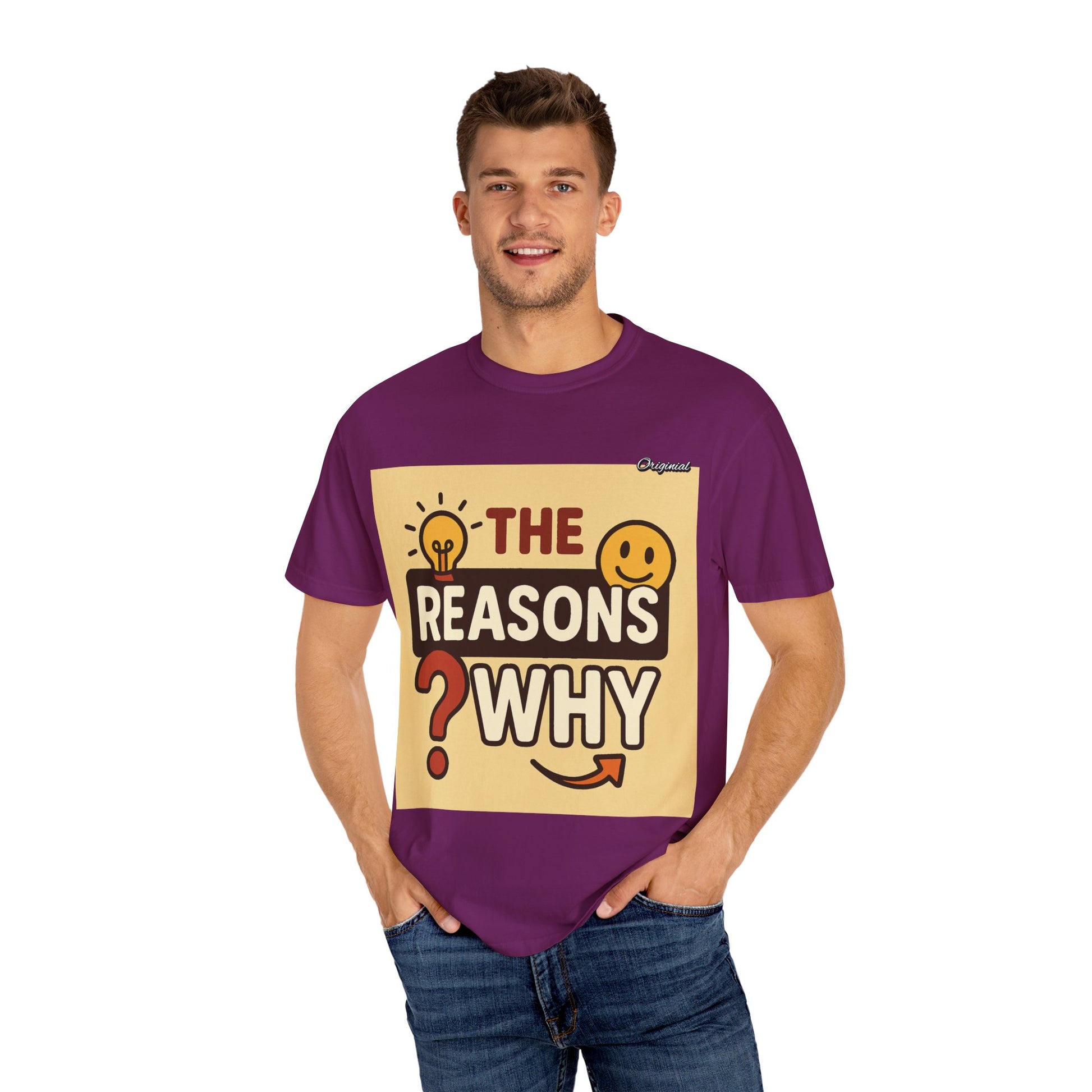 Unisex T-Shirt - Official Merch : The Real Reasons Why - Official Logo
