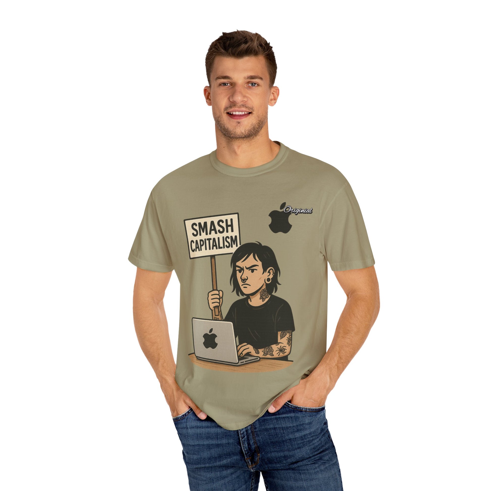 Unisex Graphic T-Shirt - Official Merch : Smash Capitalism - The Reason Why Your Hairdresser Ask for permission to touch you