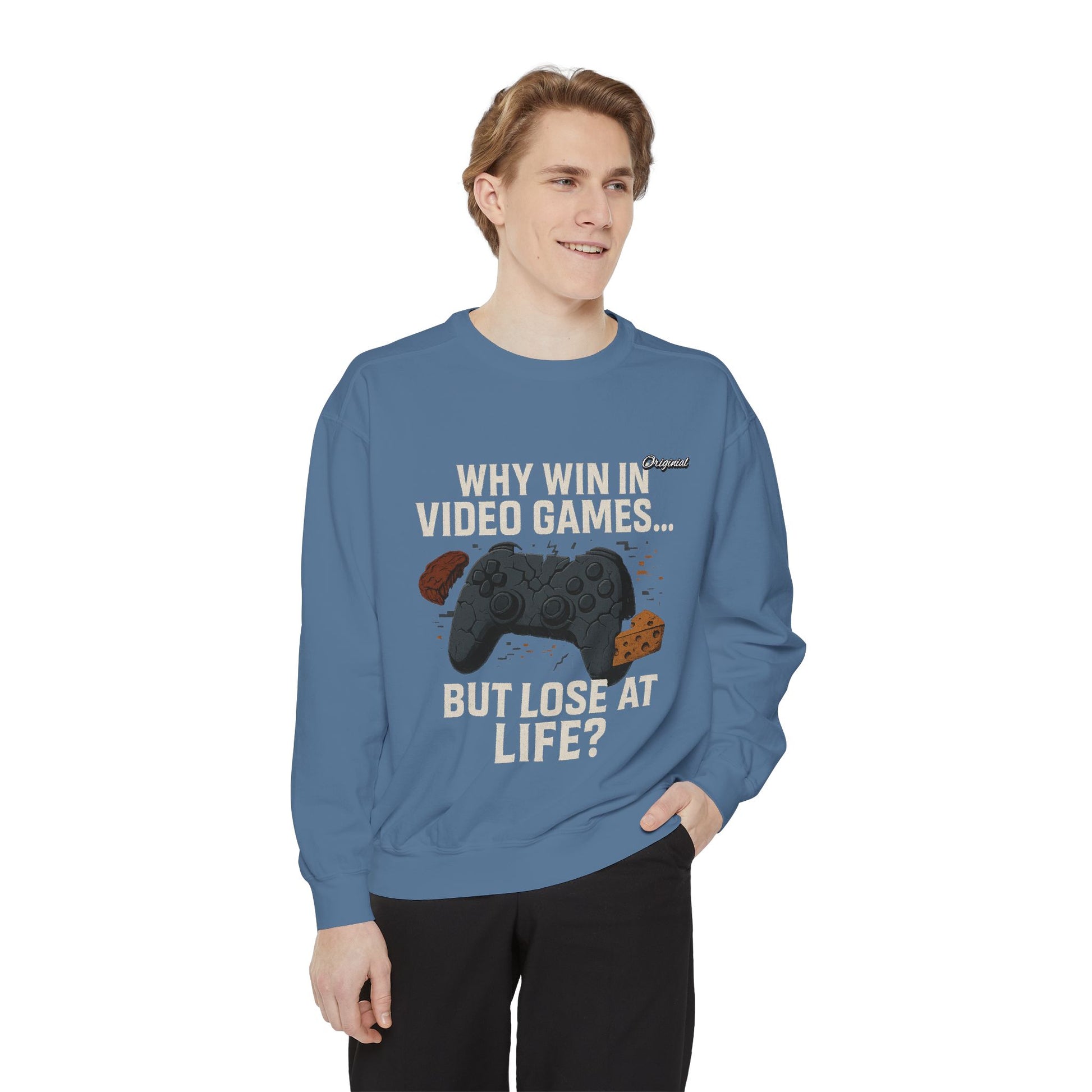 Unisex Sweatshirt - Official Merch : Why WIN at the game of life - part 1