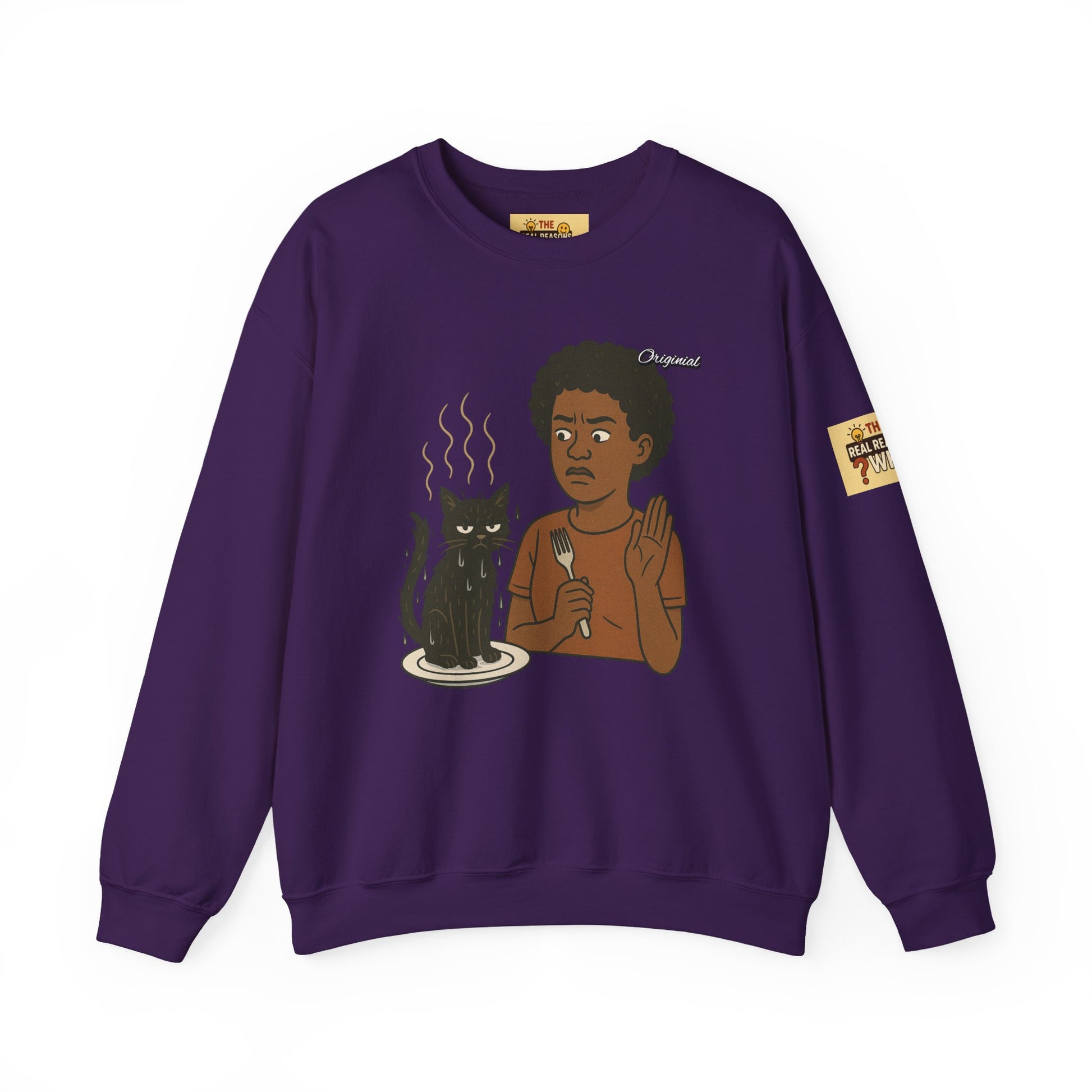 Unisex Crewneck Sweatshirt - Official Merch : the REAL reason why Kittens don't get eaten in Springfield Ohio, USA #dangerouslife