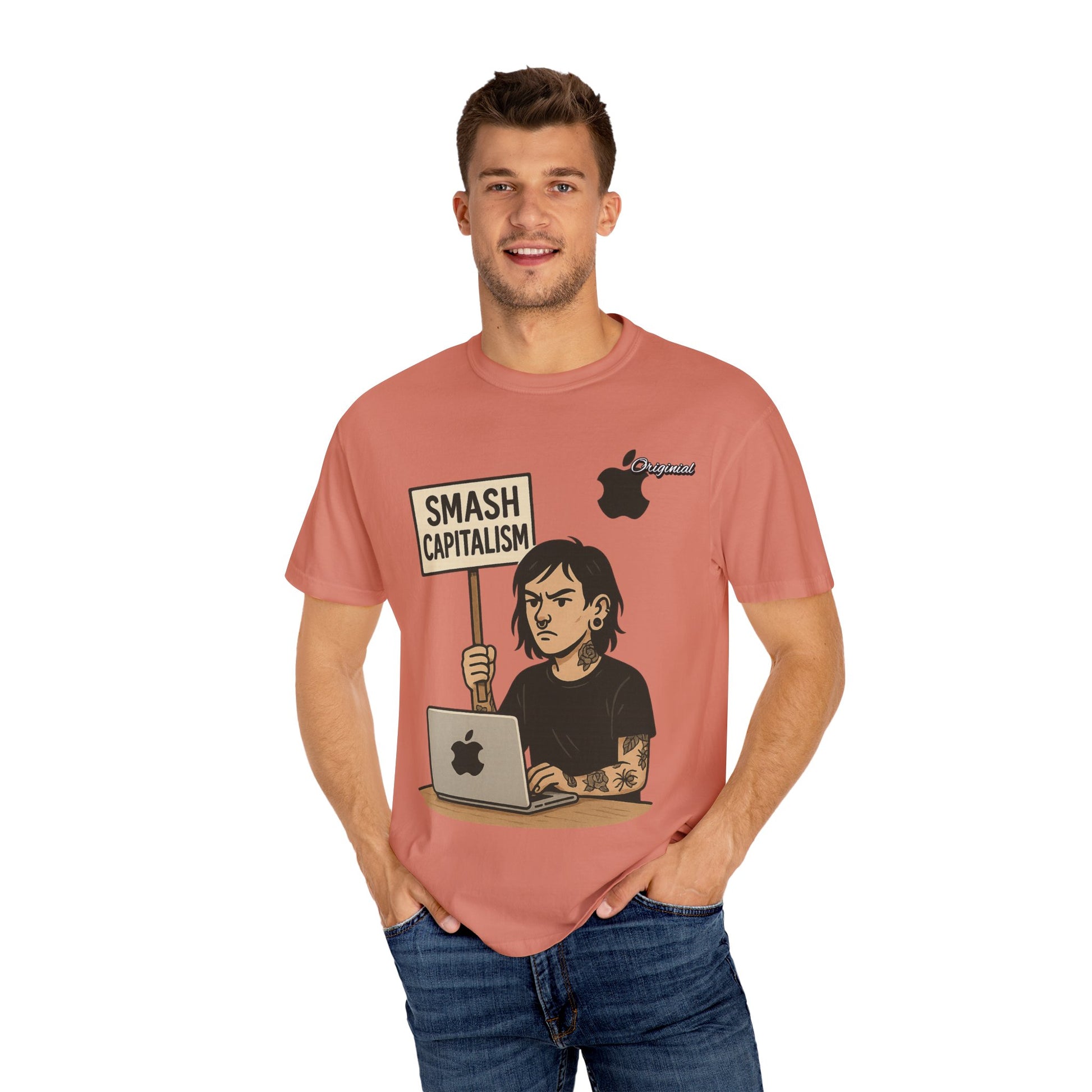 Unisex Graphic T-Shirt - Official Merch : Smash Capitalism - The Reason Why Your Hairdresser Ask for permission to touch you