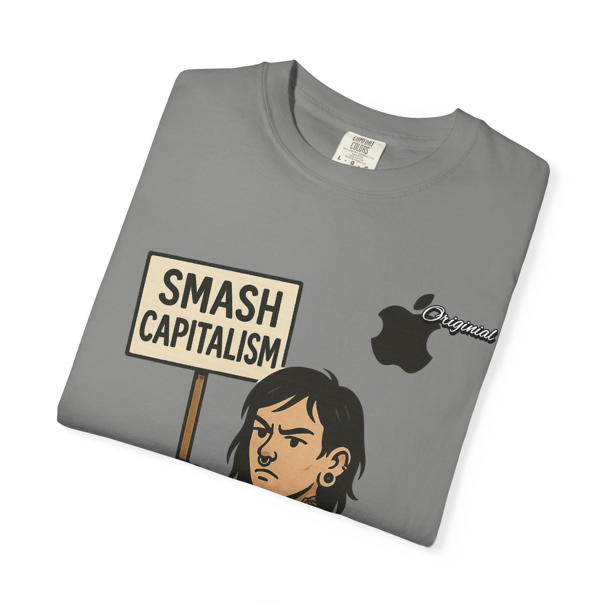 Unisex Graphic T-Shirt - Official Merch : Smash Capitalism - The Reason Why Your Hairdresser Ask for permission to touch you