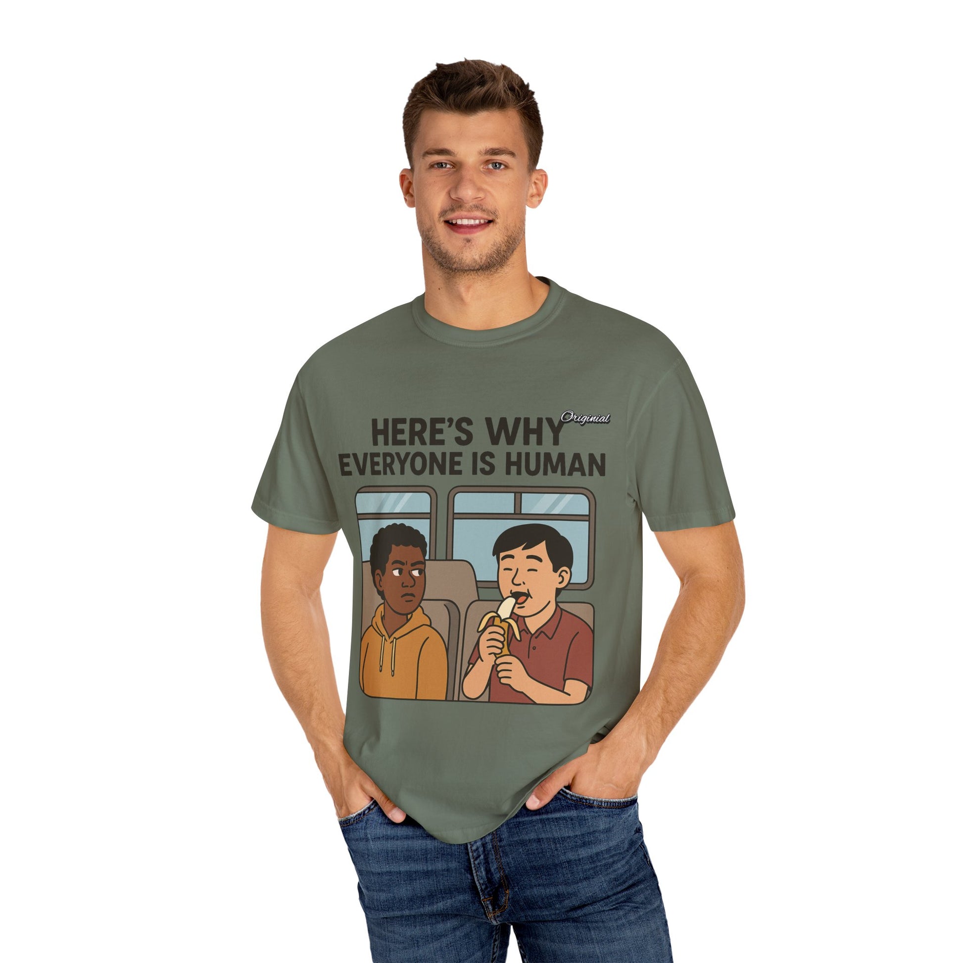 Unisex Graphic Tee - Official Merch : Here's Why Everyone is Human