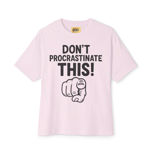 Unisex Comfortable Oversized Boxy Tee - Official Merch : The REAL reason why you are lazy