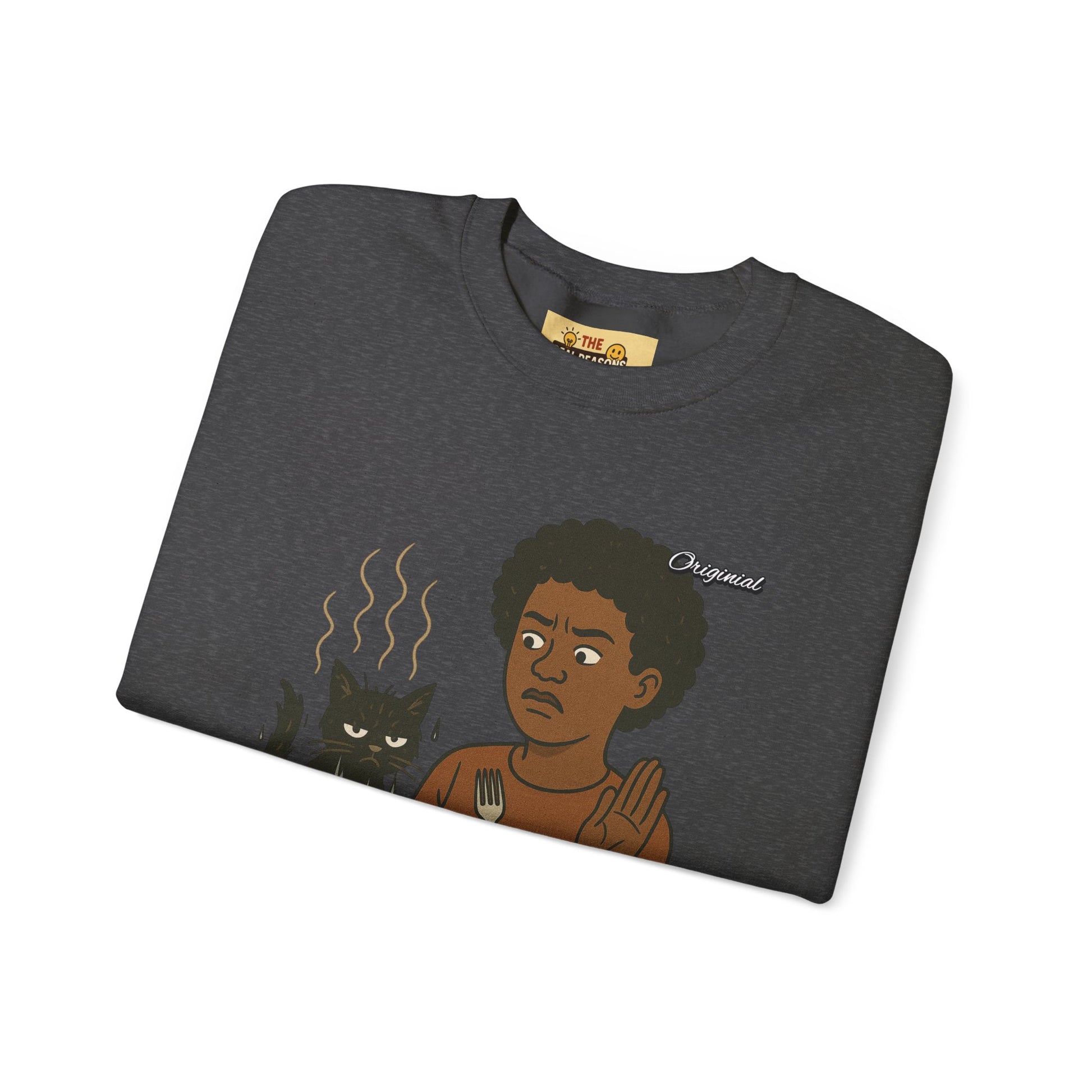 Unisex Crewneck Sweatshirt - Official Merch : the REAL reason why Kittens don't get eaten in Springfield Ohio, USA #dangerouslife