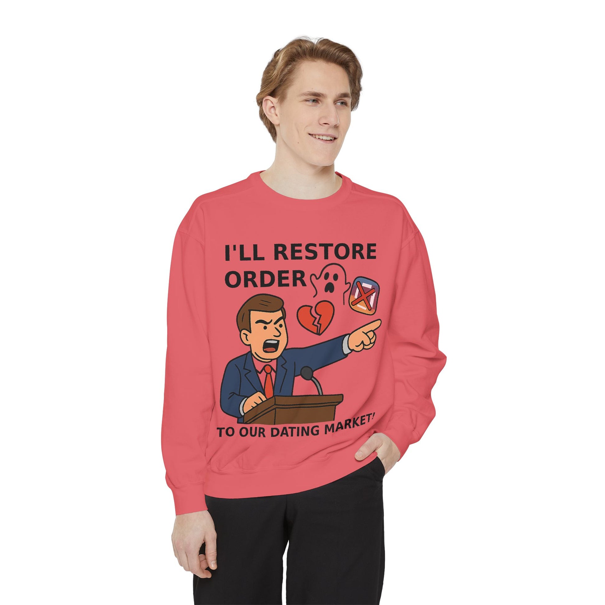 Unisex Sweatshirt - Official Merch : When I get Elected, I promise to END H**flation