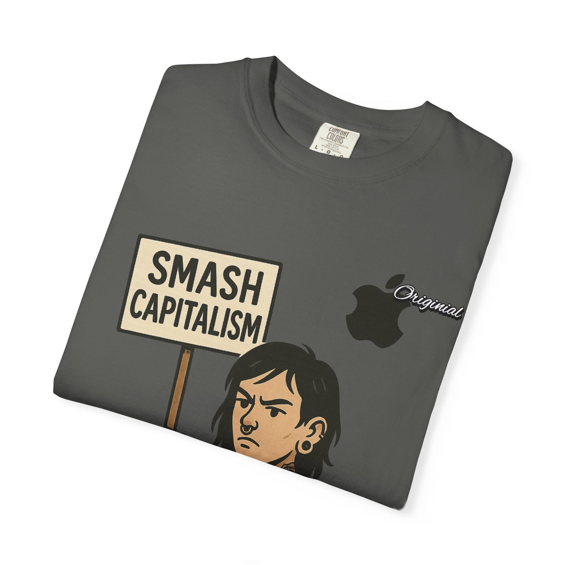 Unisex Graphic T-Shirt - Official Merch : Smash Capitalism - The Reason Why Your Hairdresser Ask for permission to touch you
