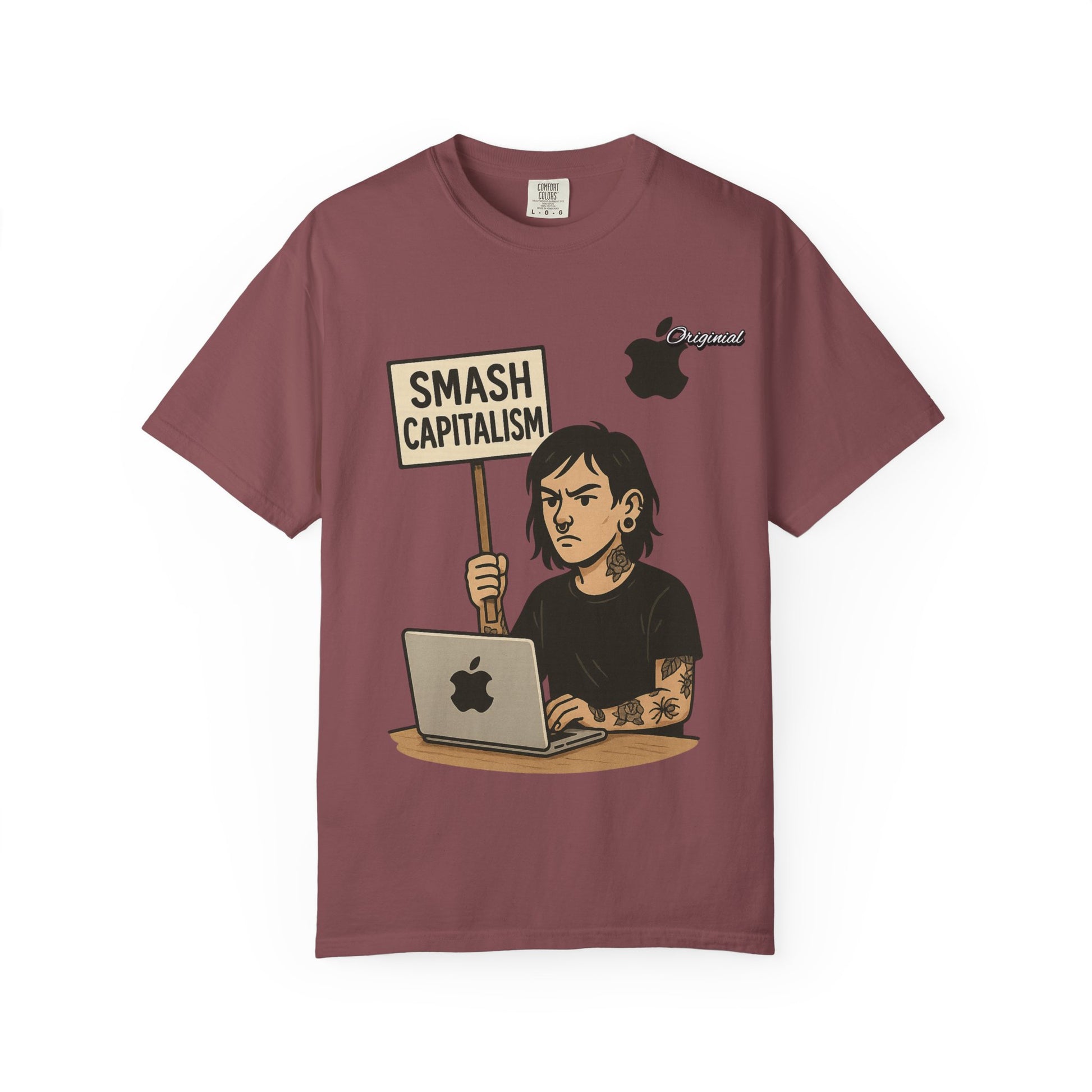 Unisex Graphic T-Shirt - Official Merch : Smash Capitalism - The Reason Why Your Hairdresser Ask for permission to touch you