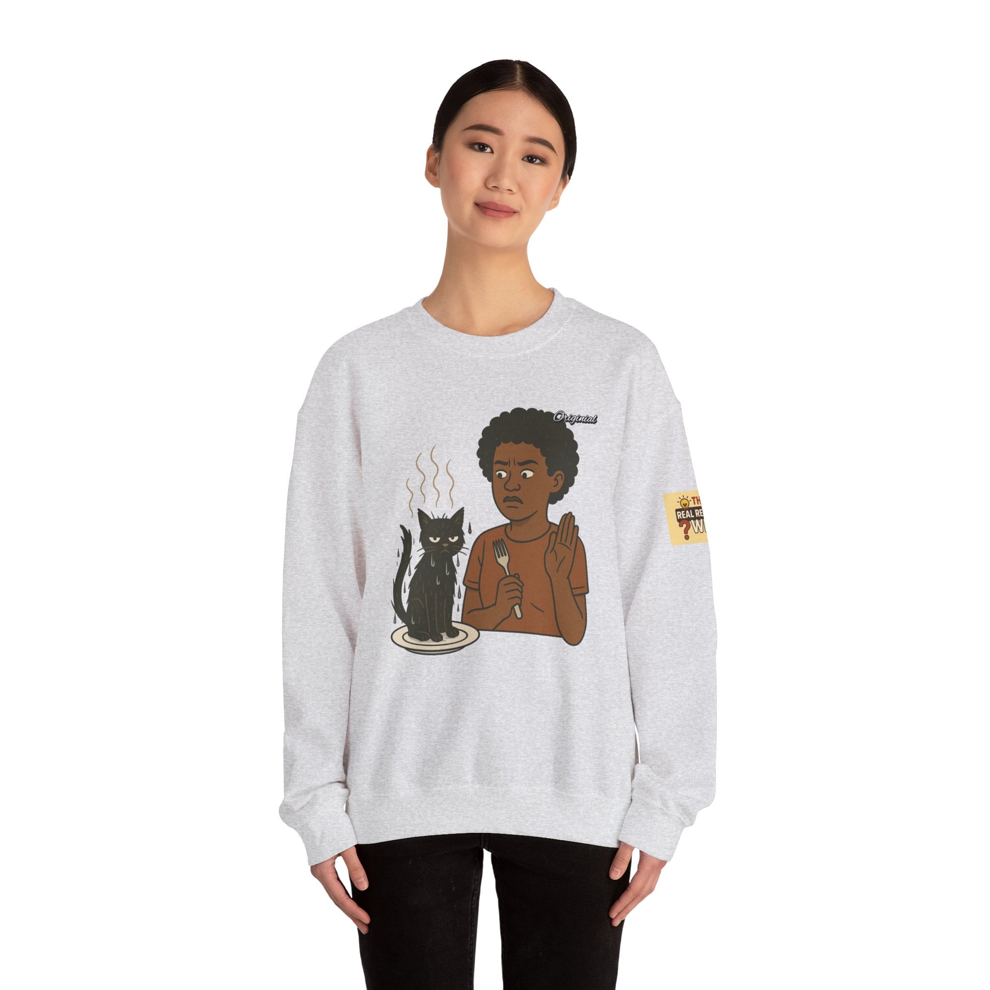 Unisex Crewneck Sweatshirt - Official Merch : the REAL reason why Kittens don't get eaten in Springfield Ohio, USA #dangerouslife
