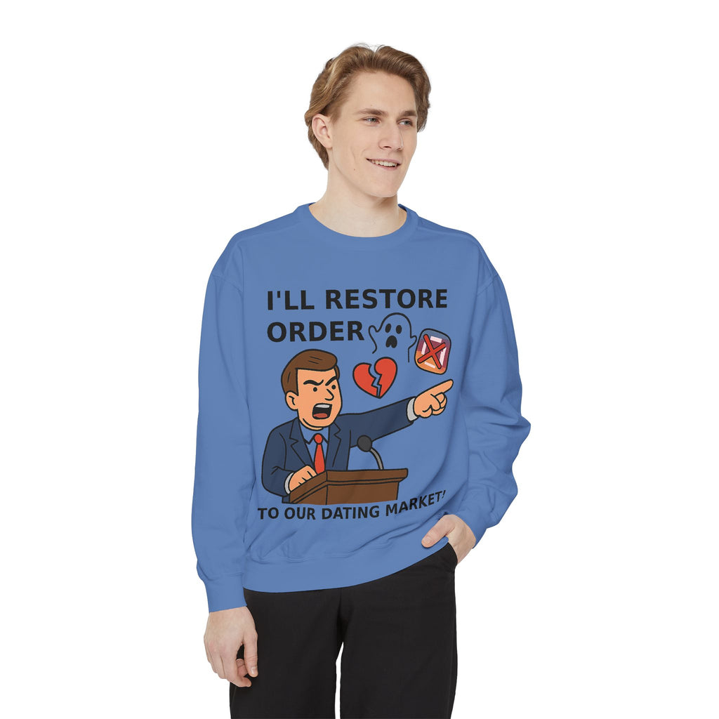 Unisex Sweatshirt - Official Merch : When I get Elected, I promise to END H**flation
