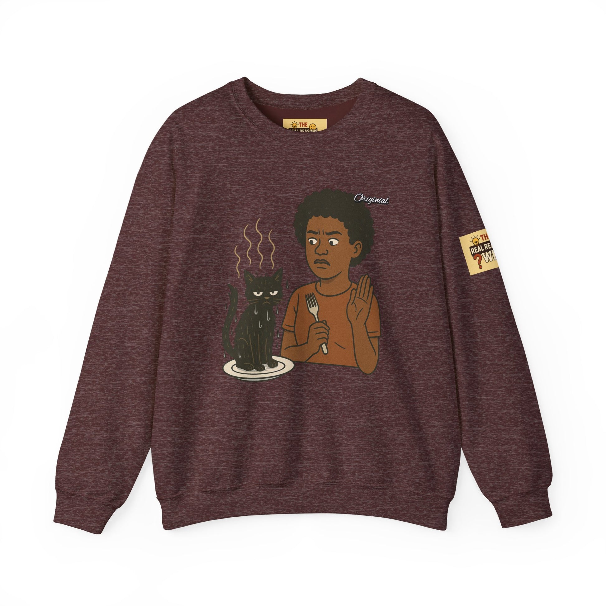 Unisex Crewneck Sweatshirt - Official Merch : the REAL reason why Kittens don't get eaten in Springfield Ohio, USA #dangerouslife