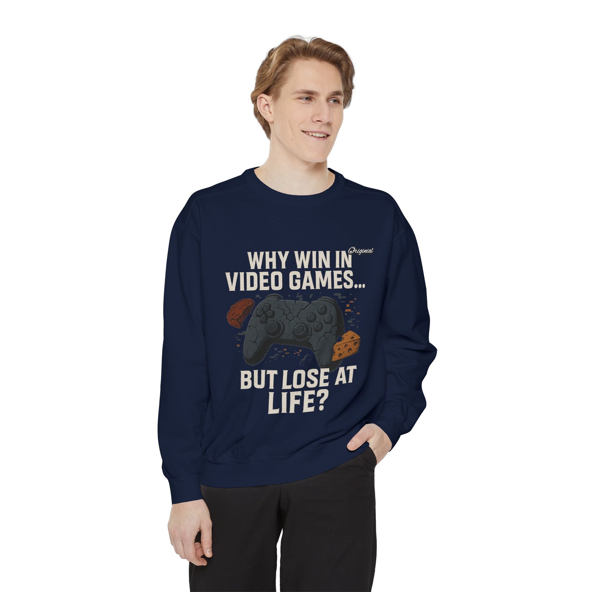 Unisex Sweatshirt - Official Merch : Why WIN at the game of life - part 1