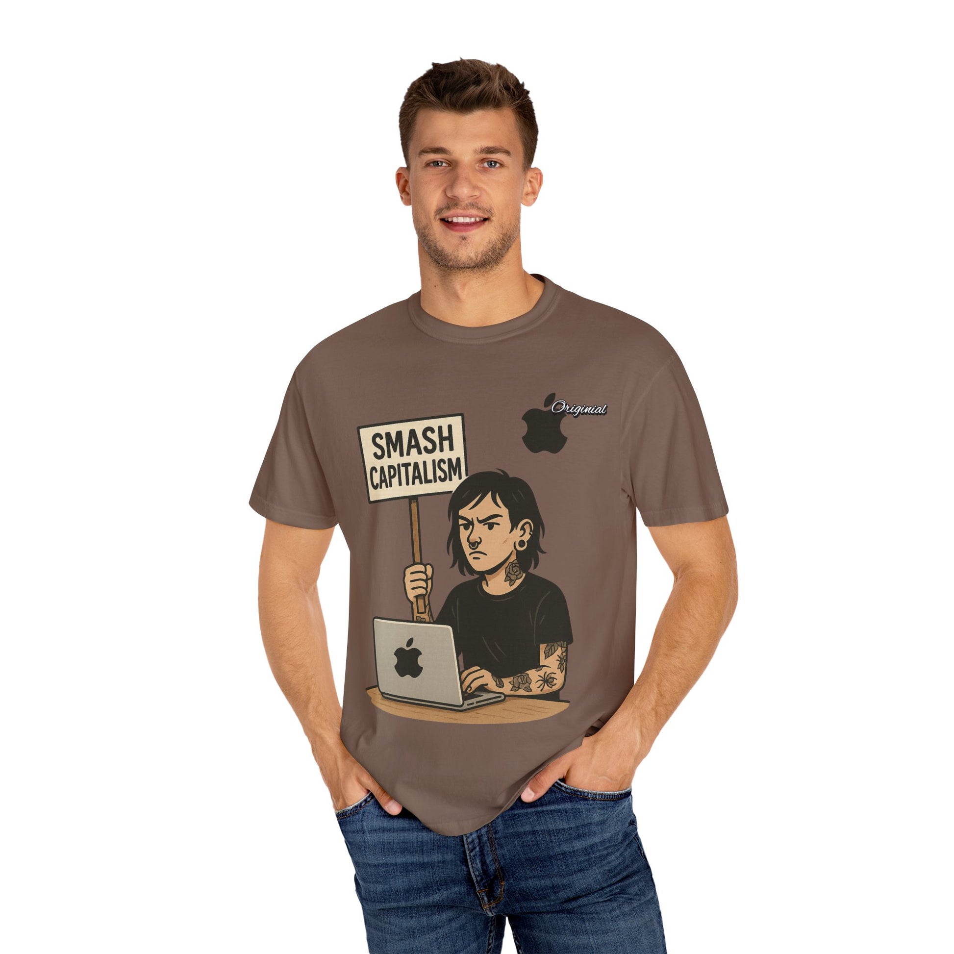 Unisex Graphic T-Shirt - Official Merch : Smash Capitalism - The Reason Why Your Hairdresser Ask for permission to touch you