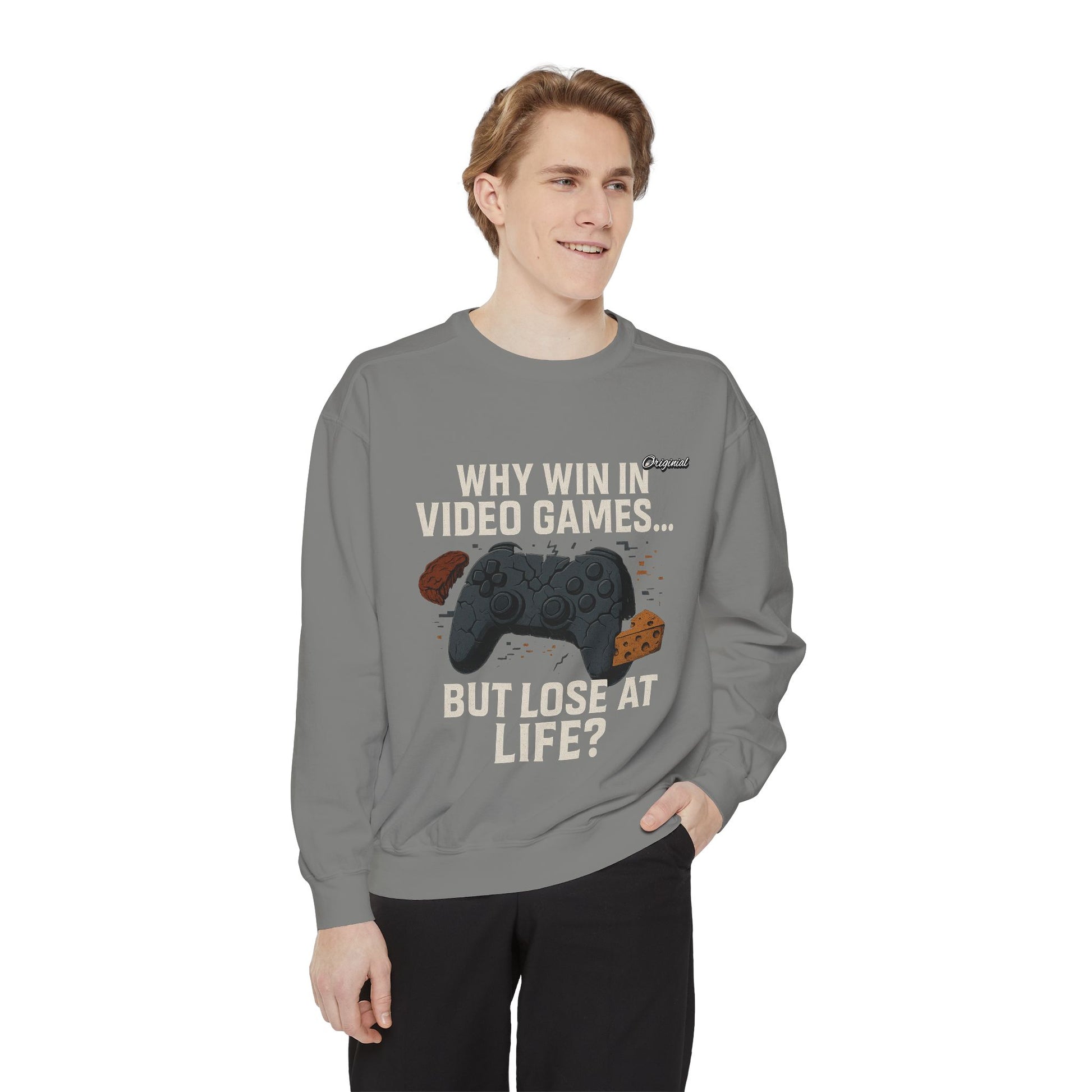 Unisex Sweatshirt - Official Merch : Why WIN at the game of life - part 1